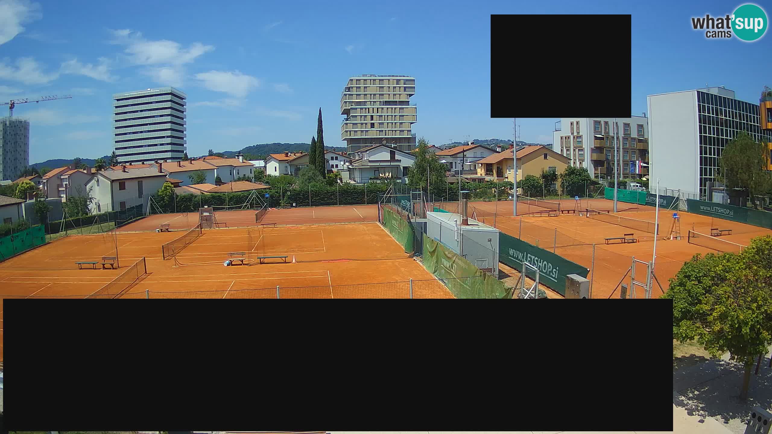 Web kamera Tenis klub Nova Gorica – Slovenia