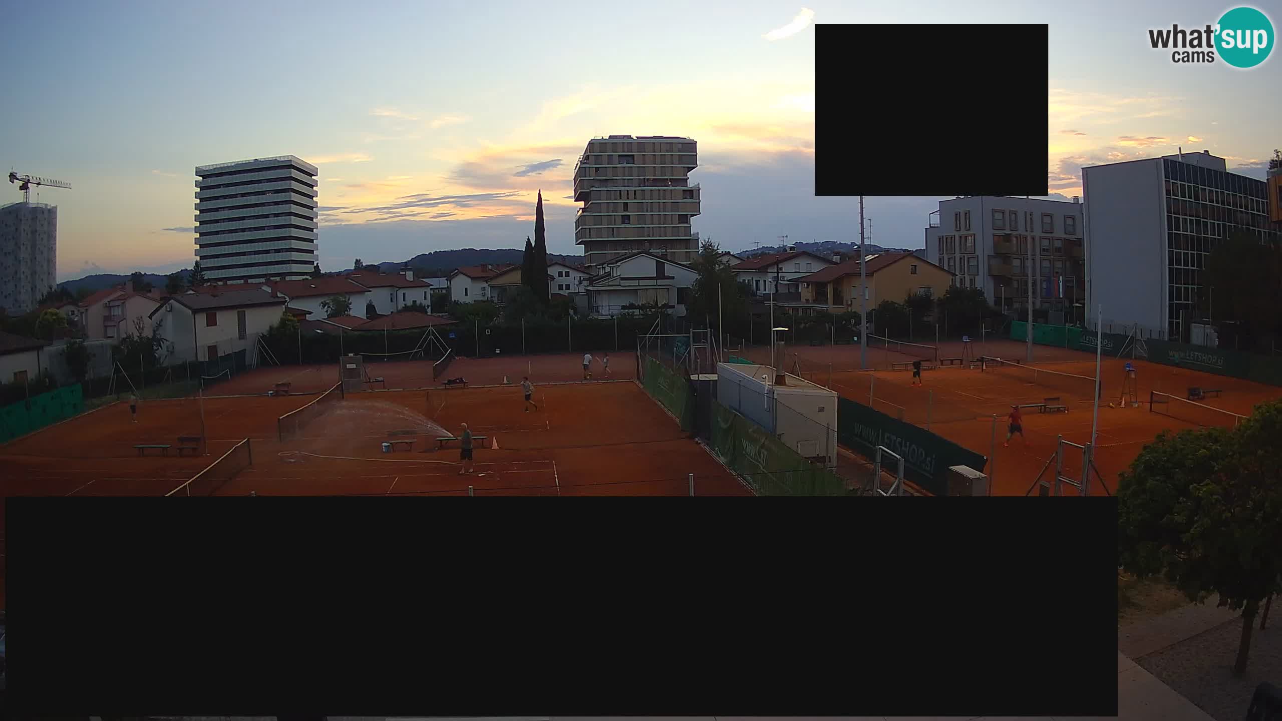Live webcam ﻿Tennis Club Nova Gorica