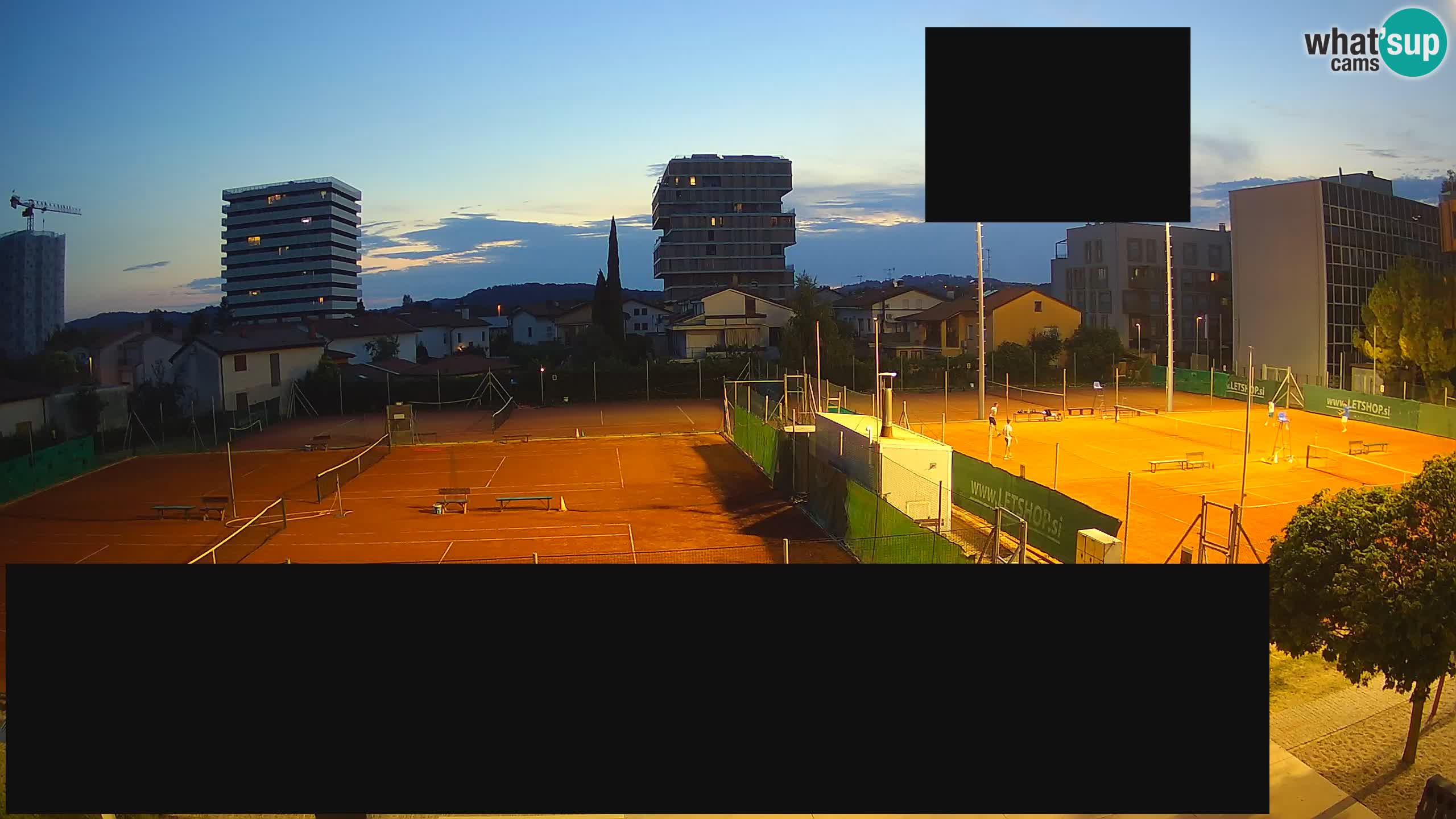 Live webcam Tennis Club in Nova Gorica