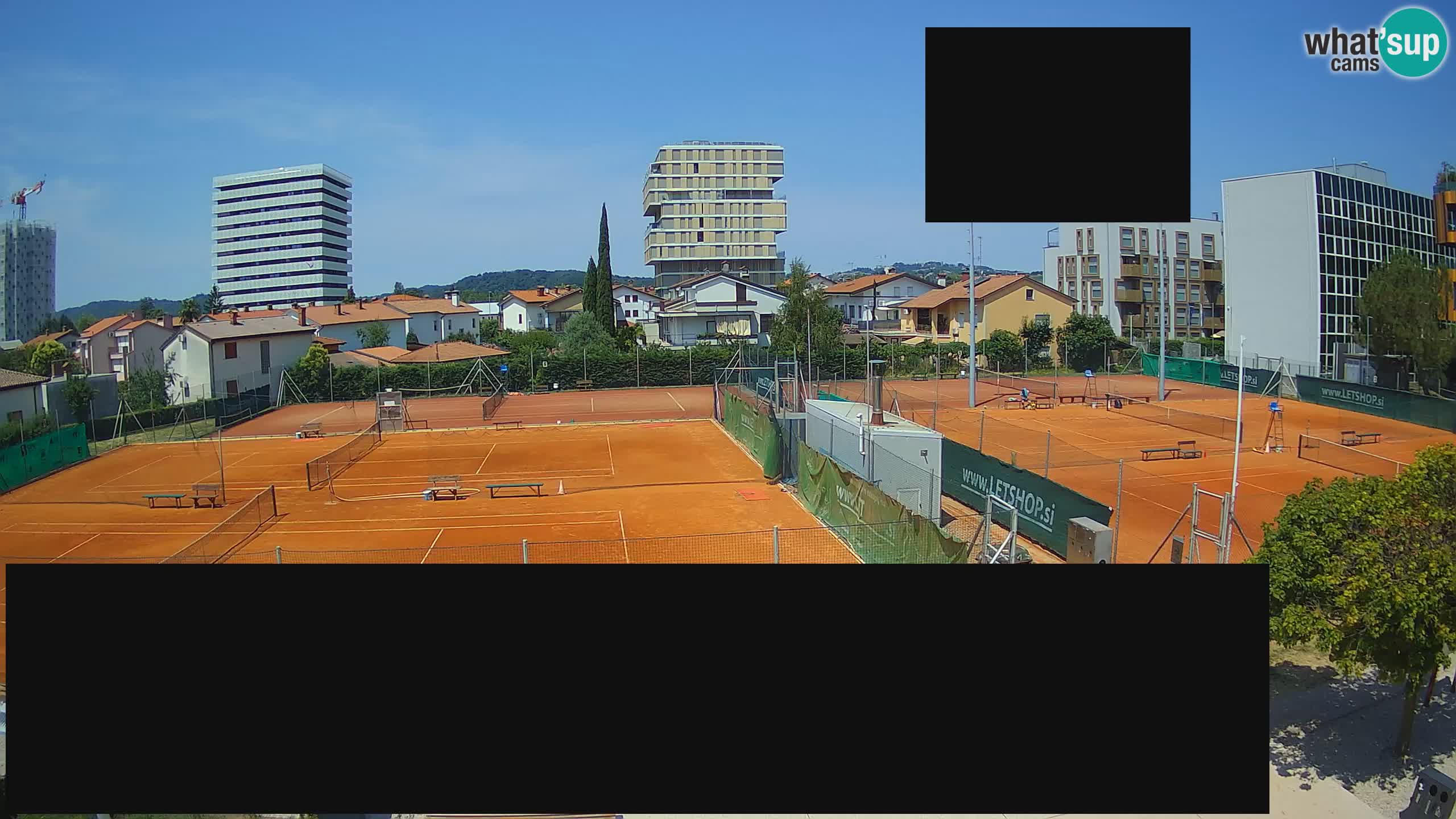 Live webcam Tennis Club in Nova Gorica
