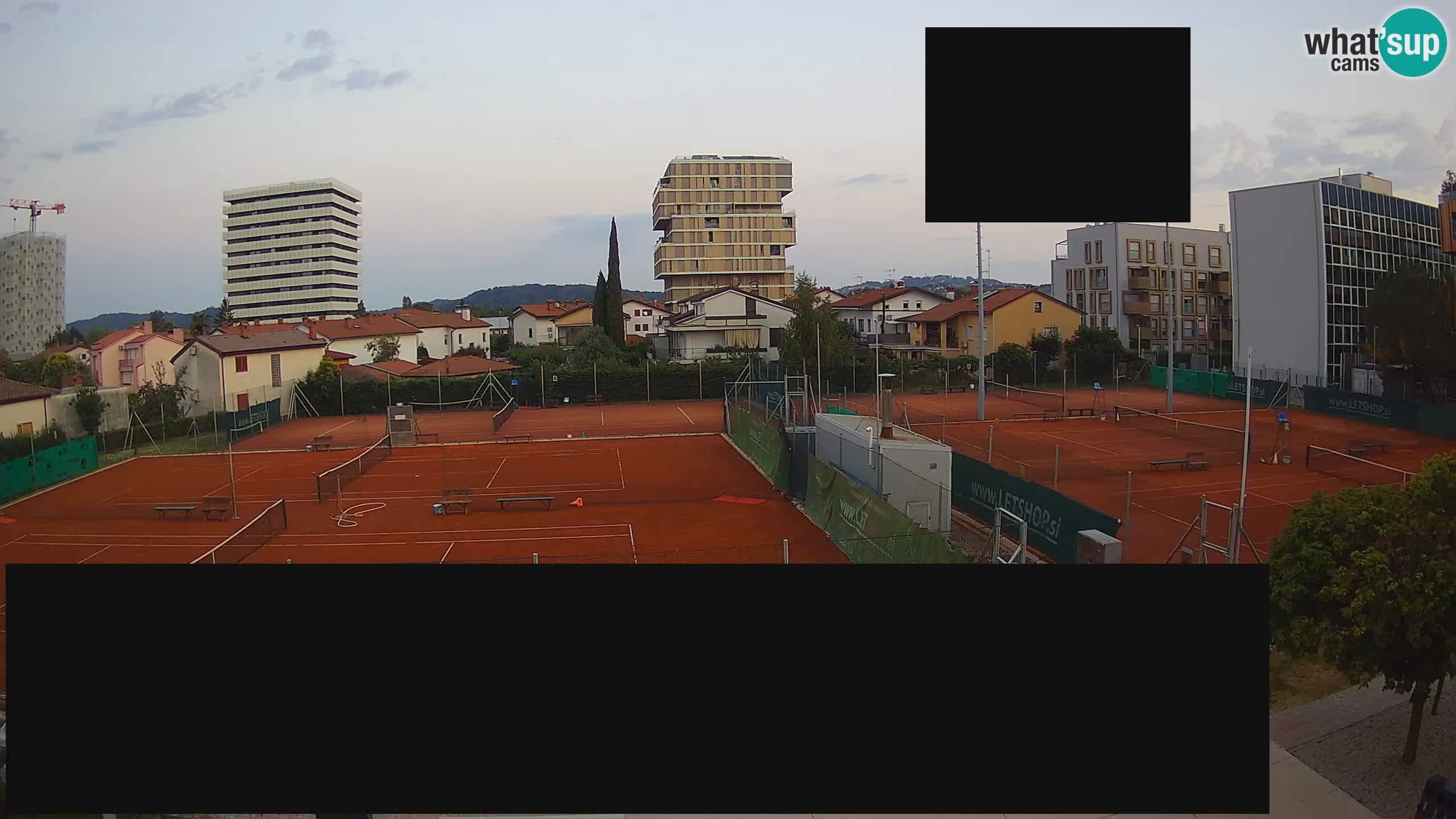 Web kamera Tenis klub Nova Gorica – Slovenia