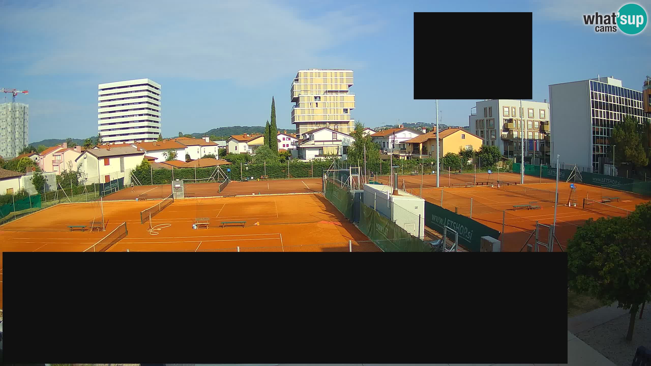 Live webcam Tennis Club in Nova Gorica