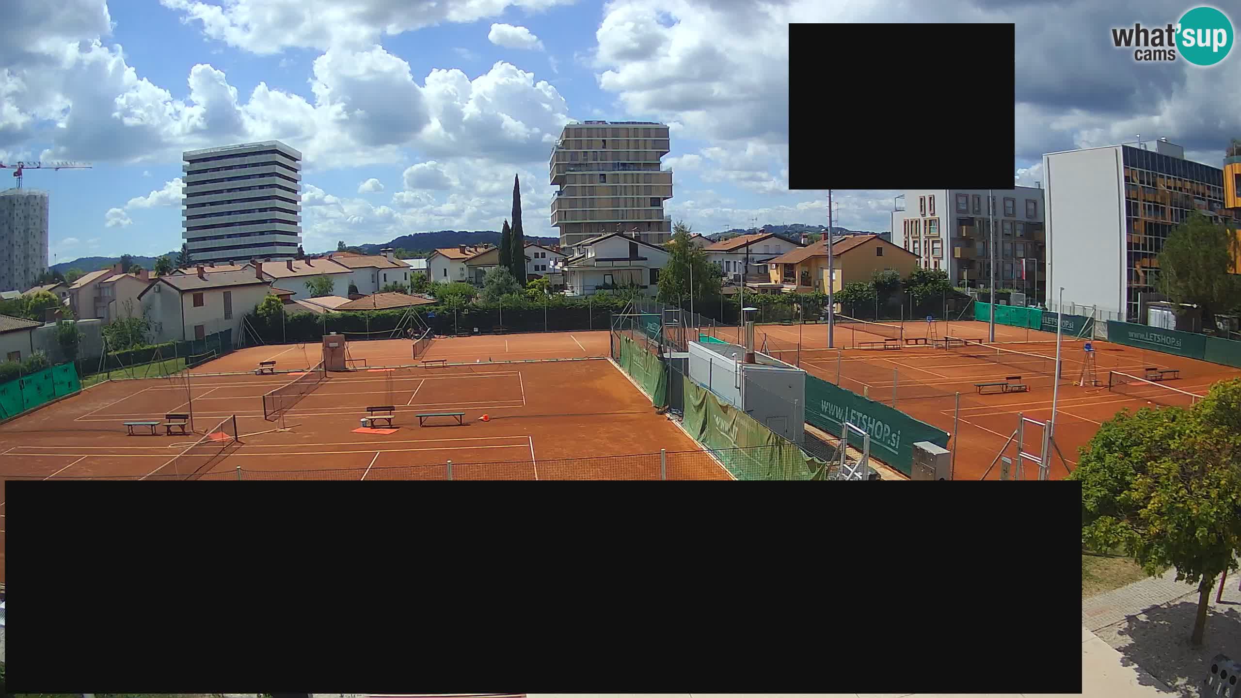 Live webcam Tennis Club in Nova Gorica