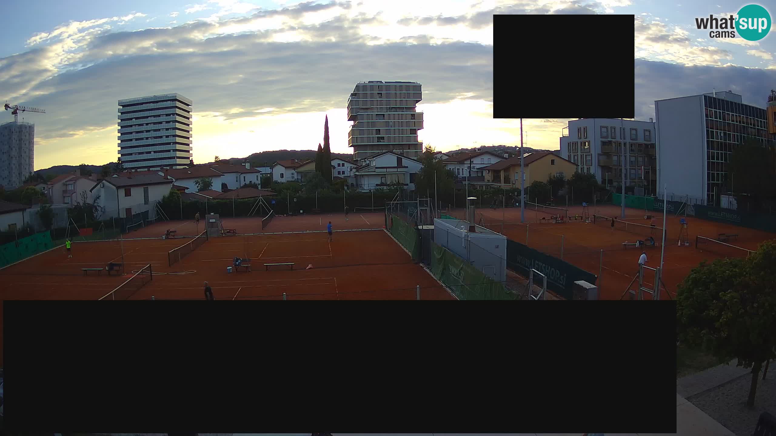 Live webcam Tennis Club in Nova Gorica