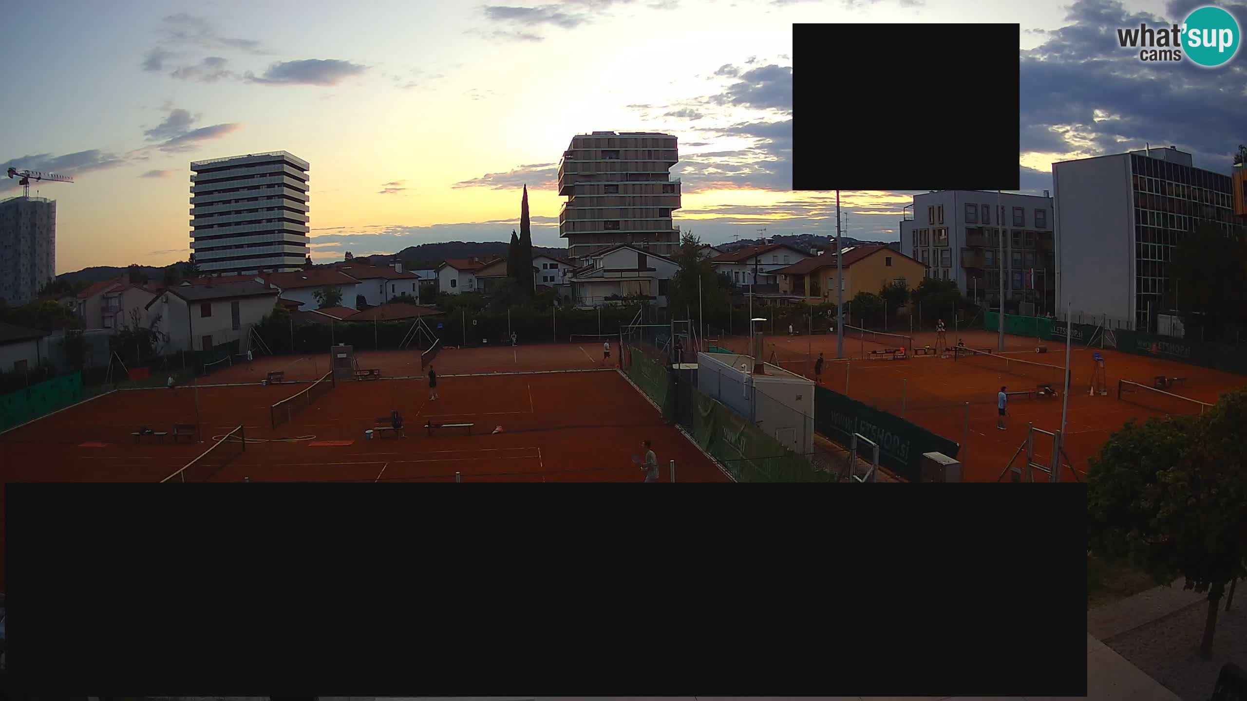 Live webcam Tennis Club in Nova Gorica
