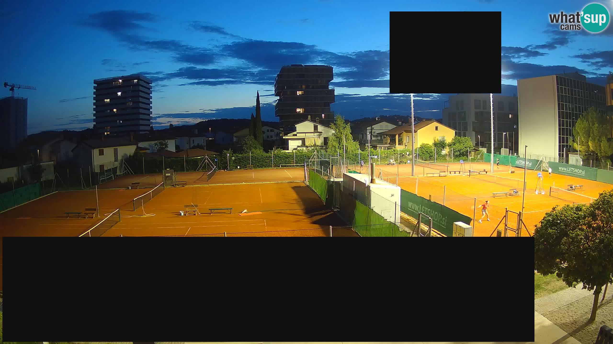 Web kamera Tenis klub Nova Gorica – Slovenia