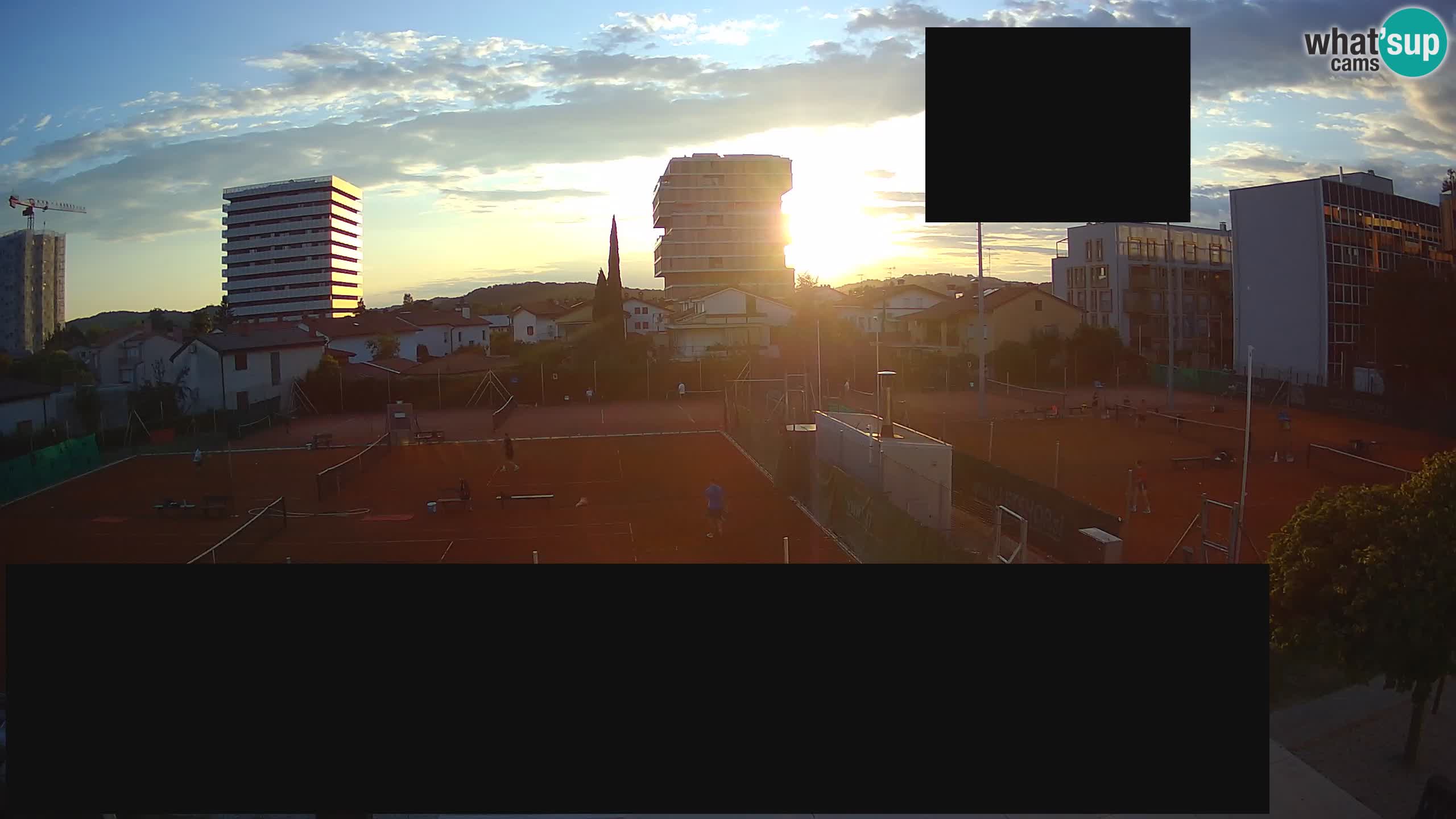 Live webcam ﻿Tennis Club Nova Gorica