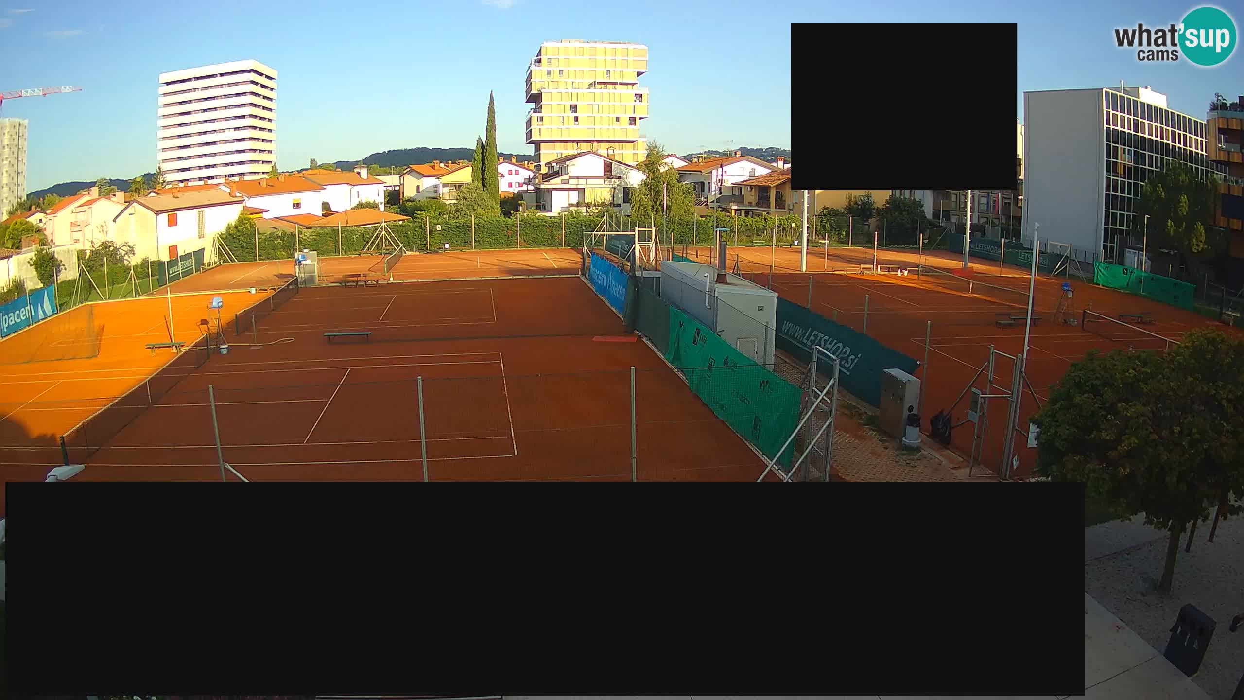 Live webcam Tennis Club in Nova Gorica