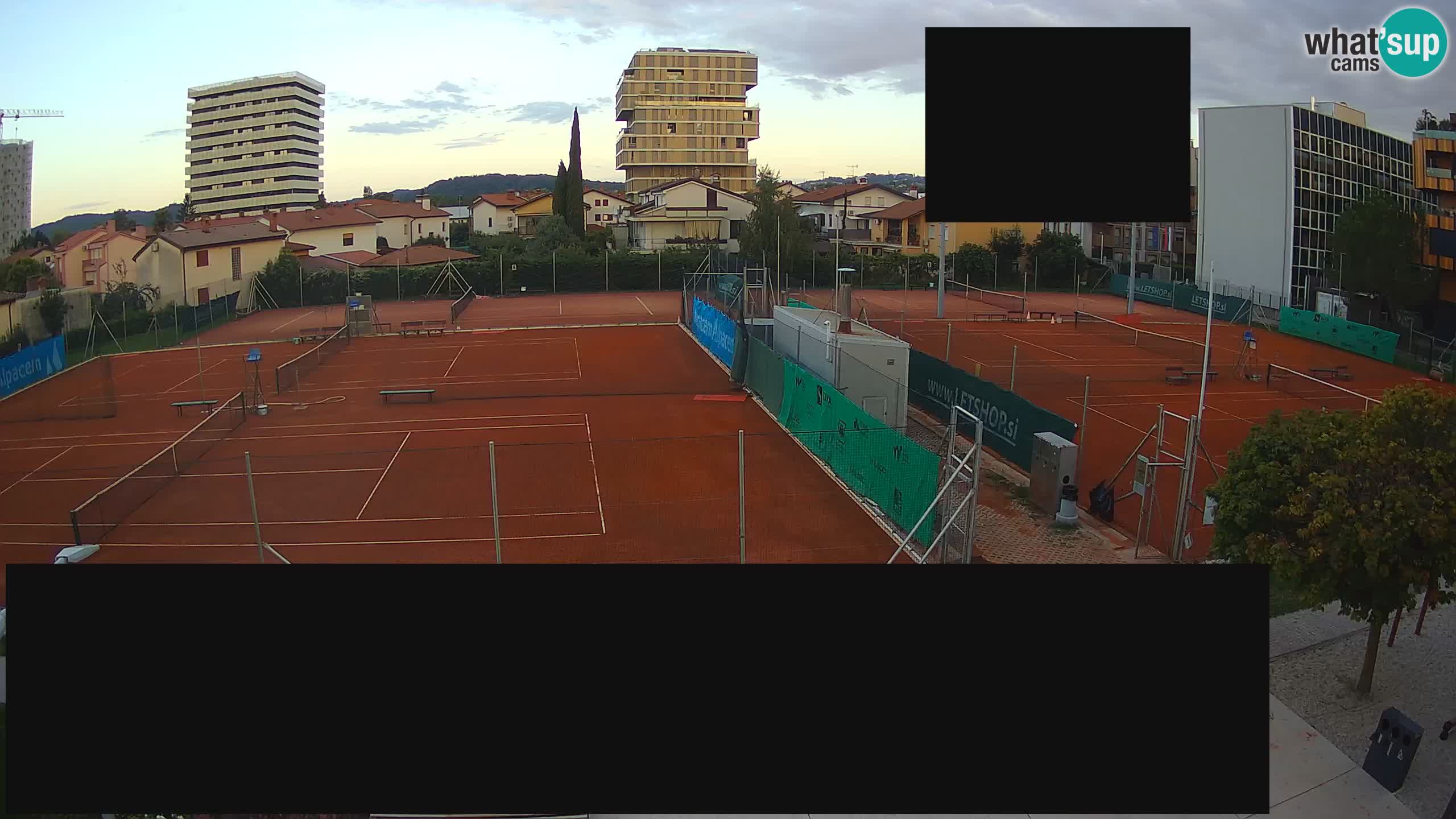 Web kamera Tenis klub Nova Gorica – Slovenia