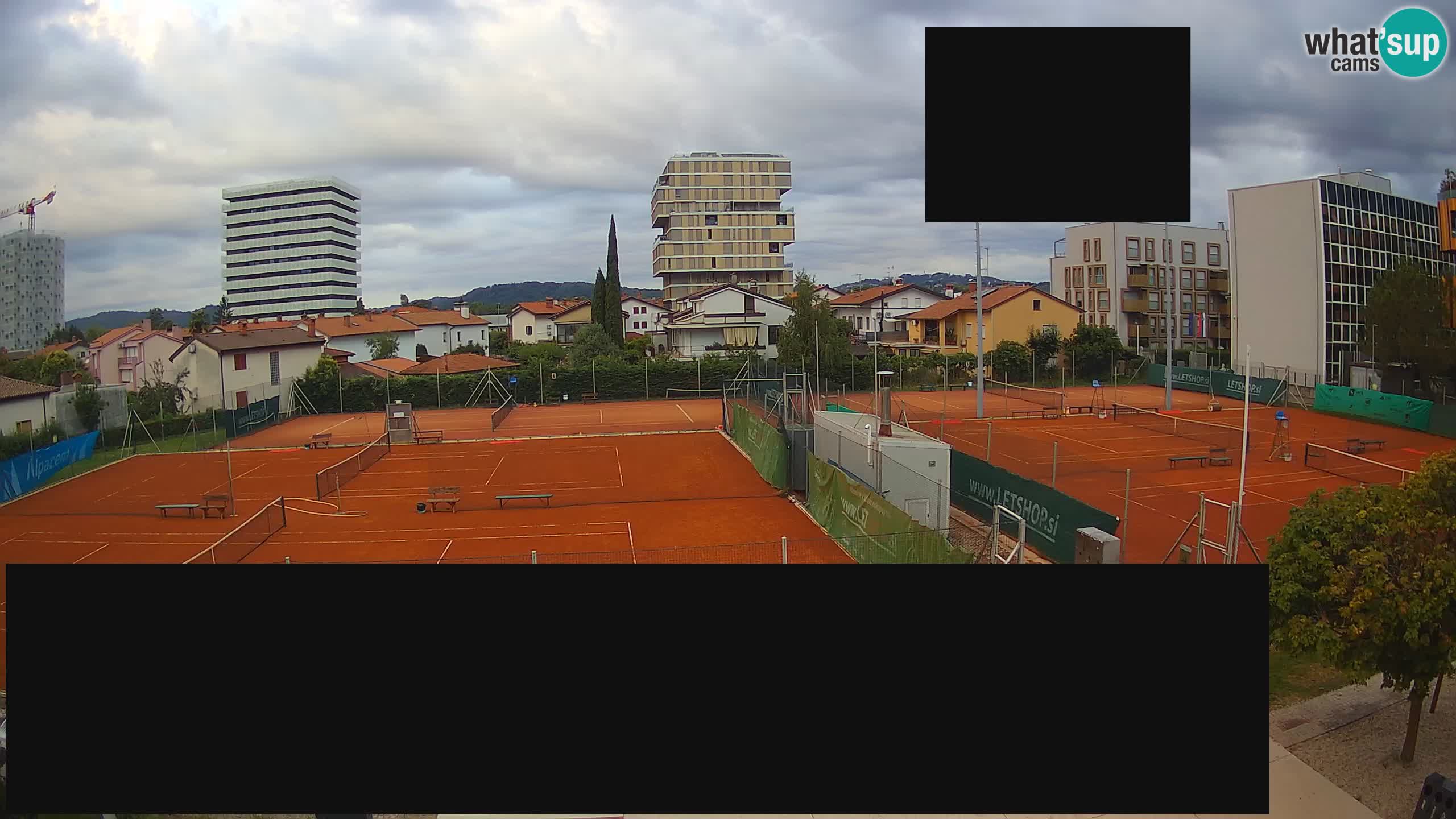 Live webcam ﻿Tennis Club Nova Gorica