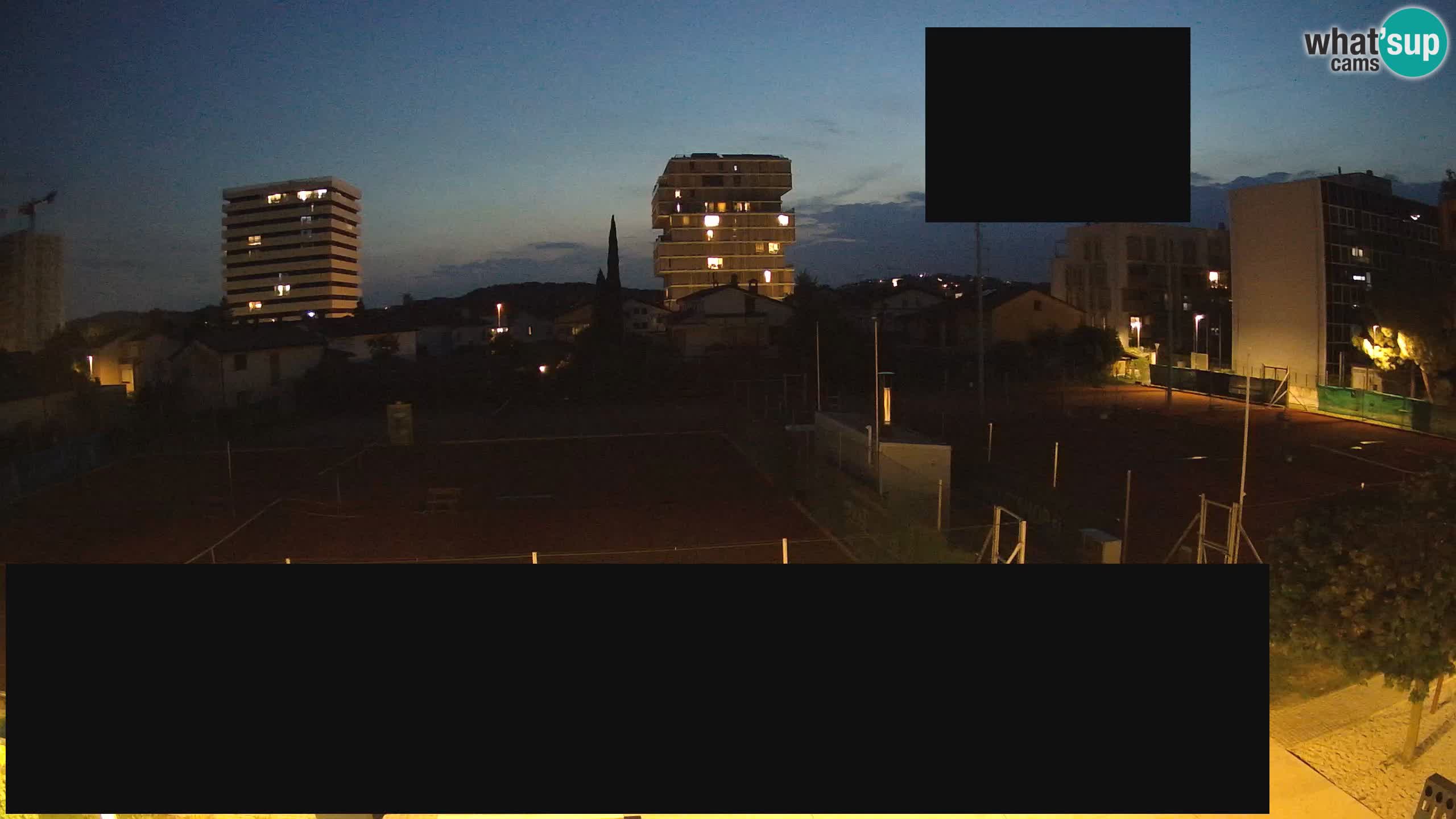 Live webcam Tennis Club in Nova Gorica