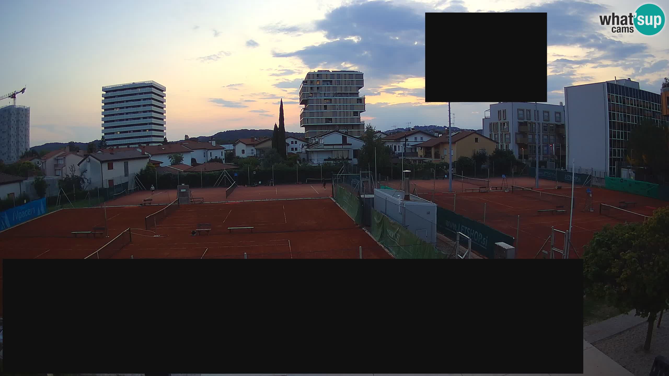Live webcam Tennis Club in Nova Gorica