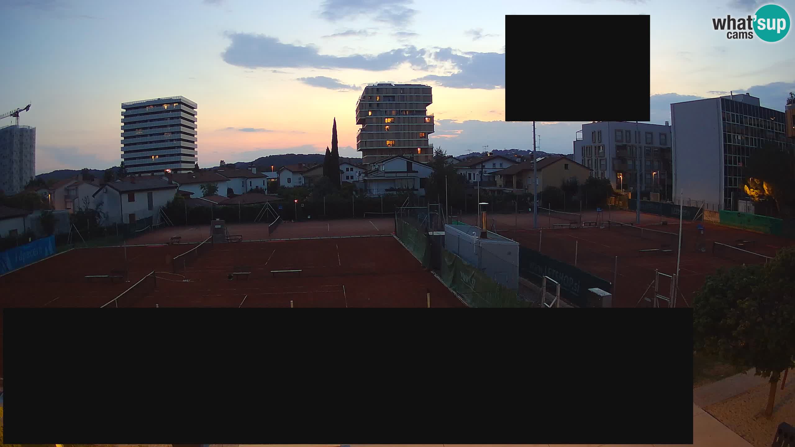 Live webcam Tennis Club in Nova Gorica