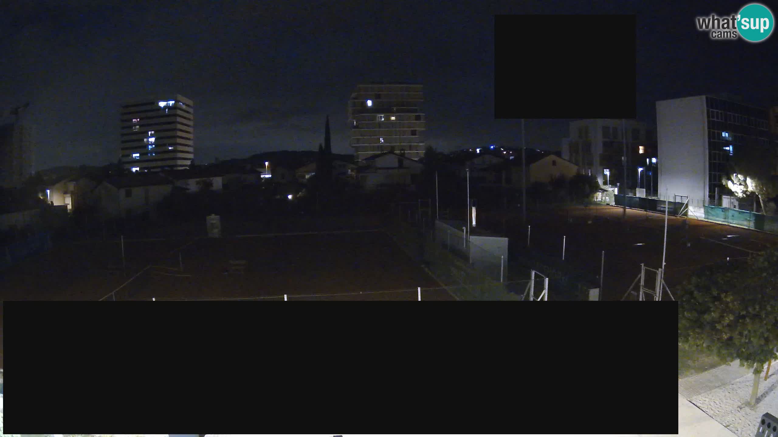 Live webcam ﻿Tennis Club Nova Gorica