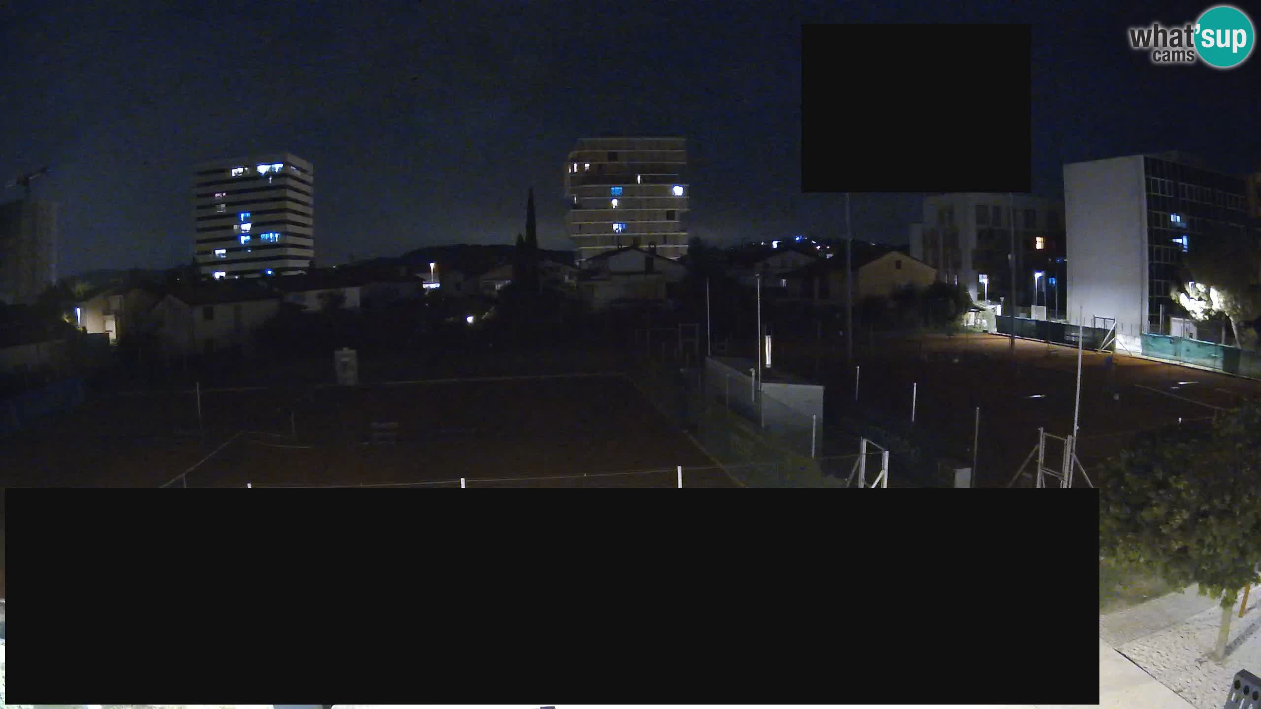 Live webcam ﻿Tennis Club Nova Gorica