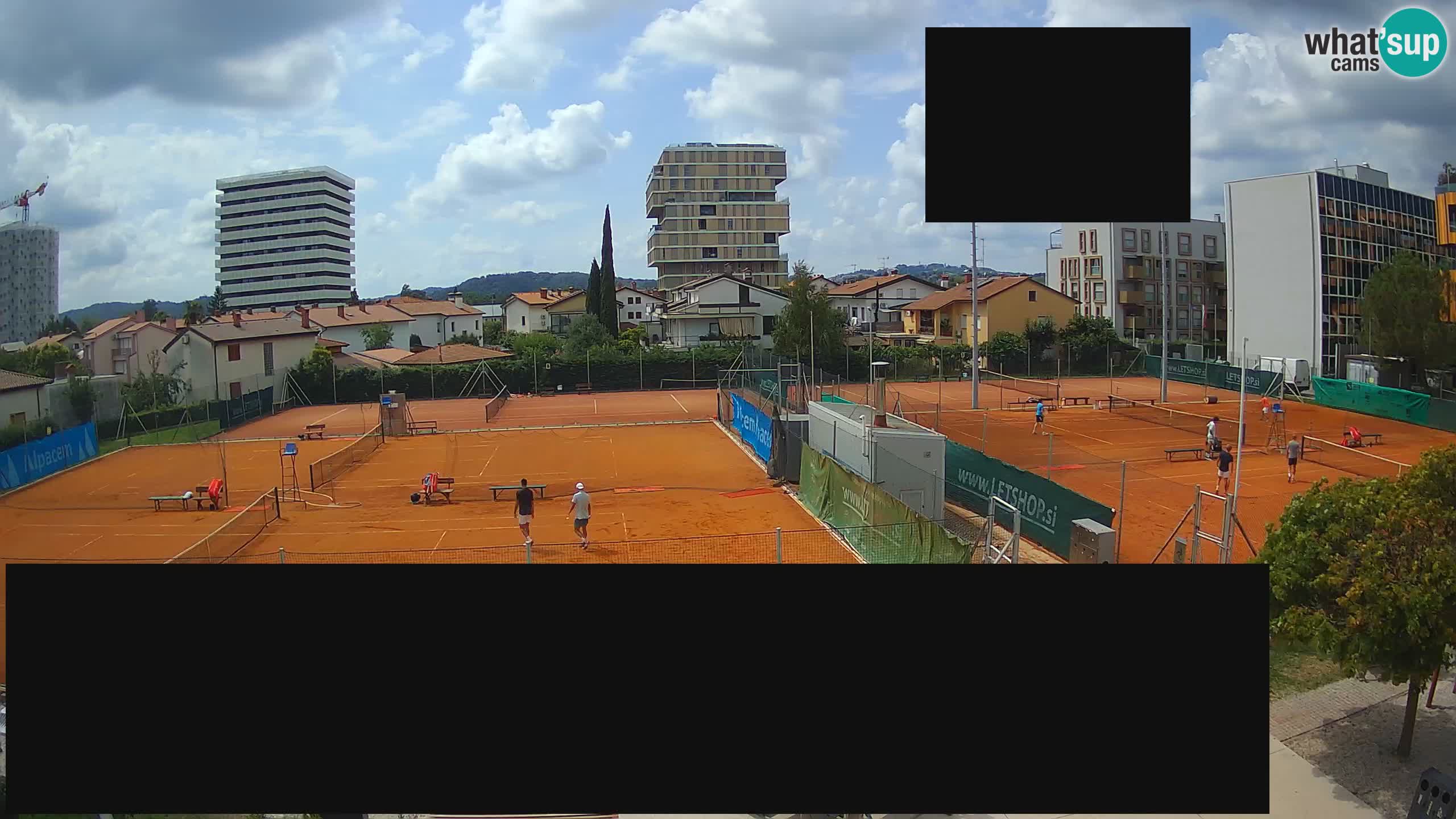 Live webcam Tennis Club in Nova Gorica