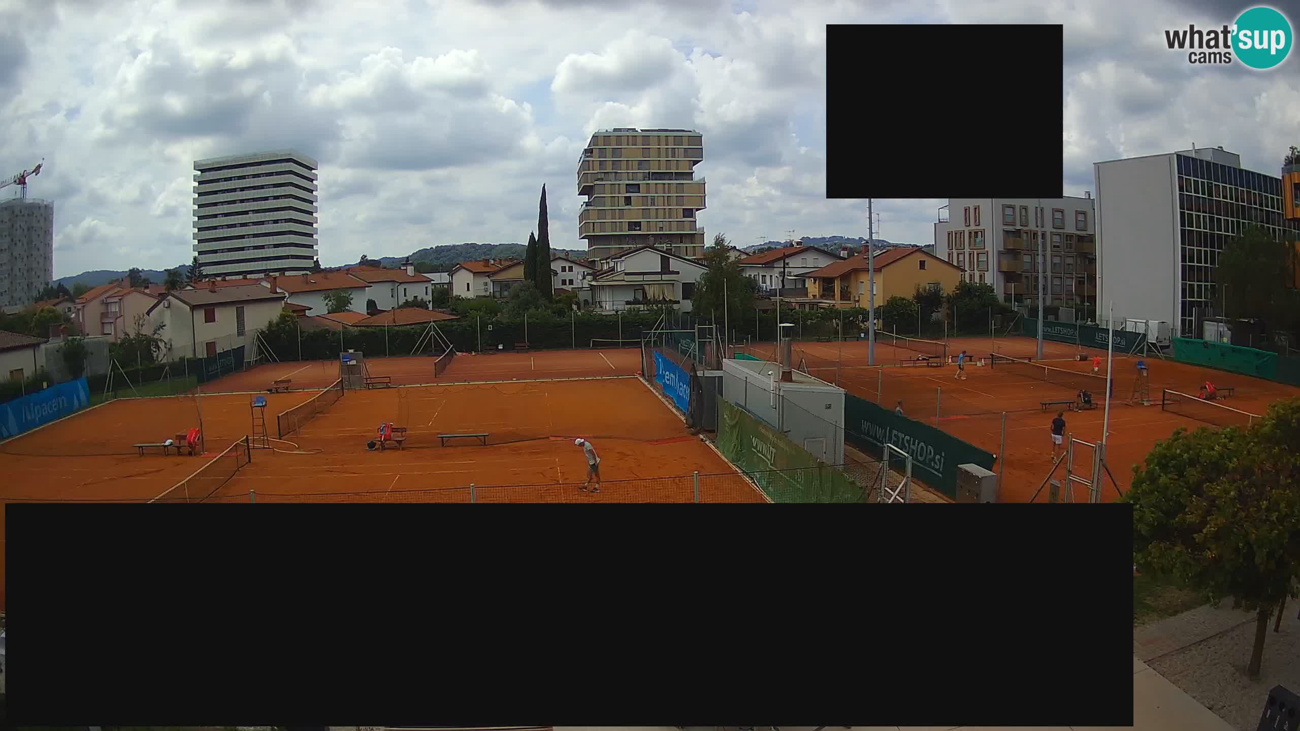 Live webcam Tennis Club in Nova Gorica