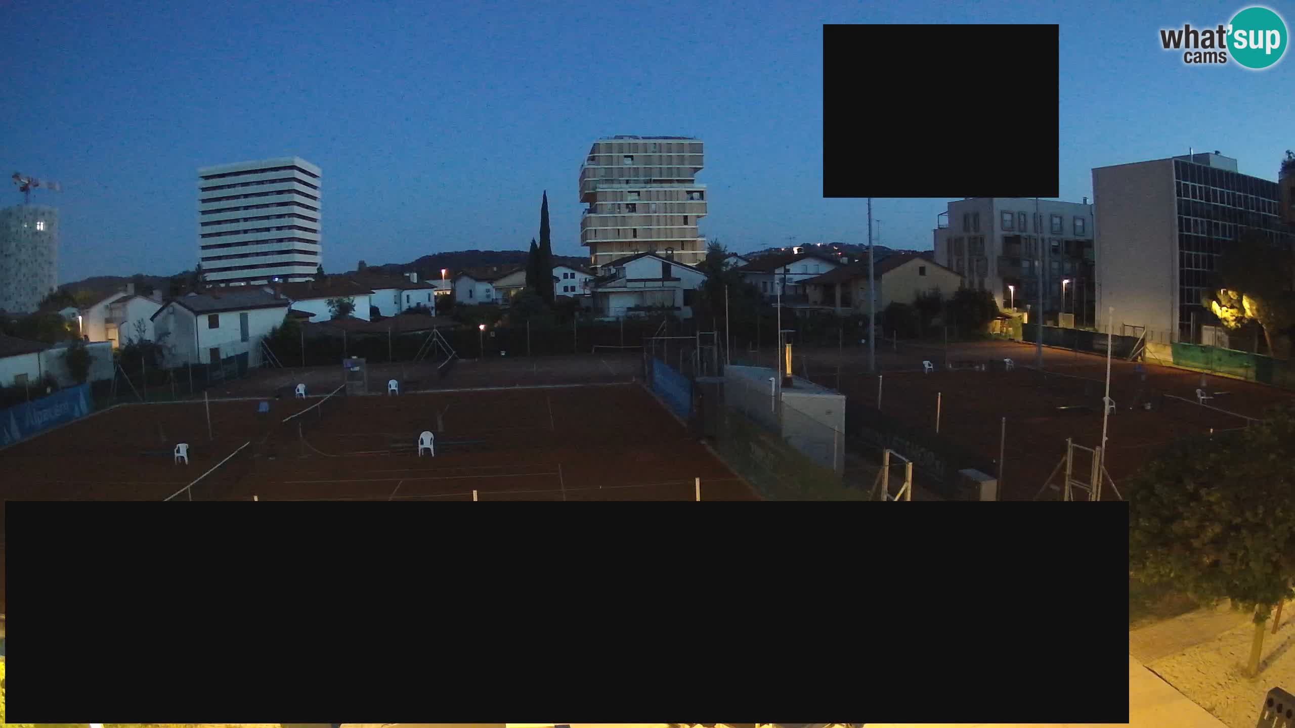 Live webcam ﻿Tennis Club Nova Gorica