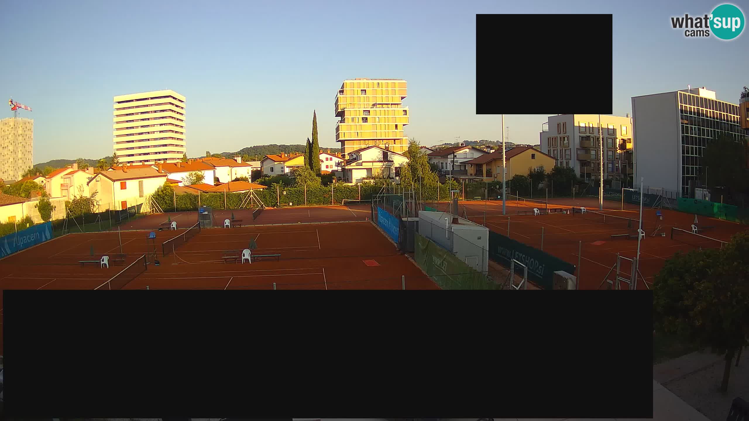Web kamera Tenis klub Nova Gorica – Slovenia