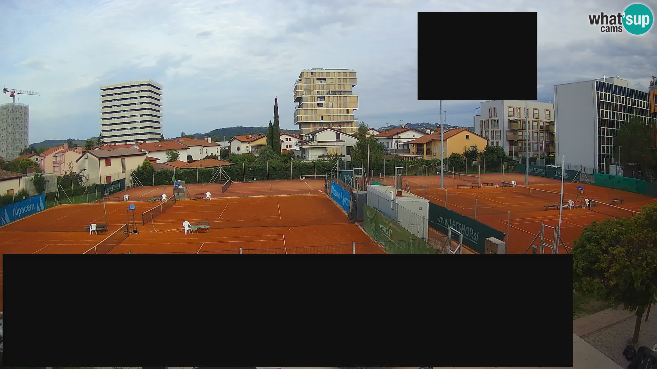 Live webcam Tennis Club in Nova Gorica