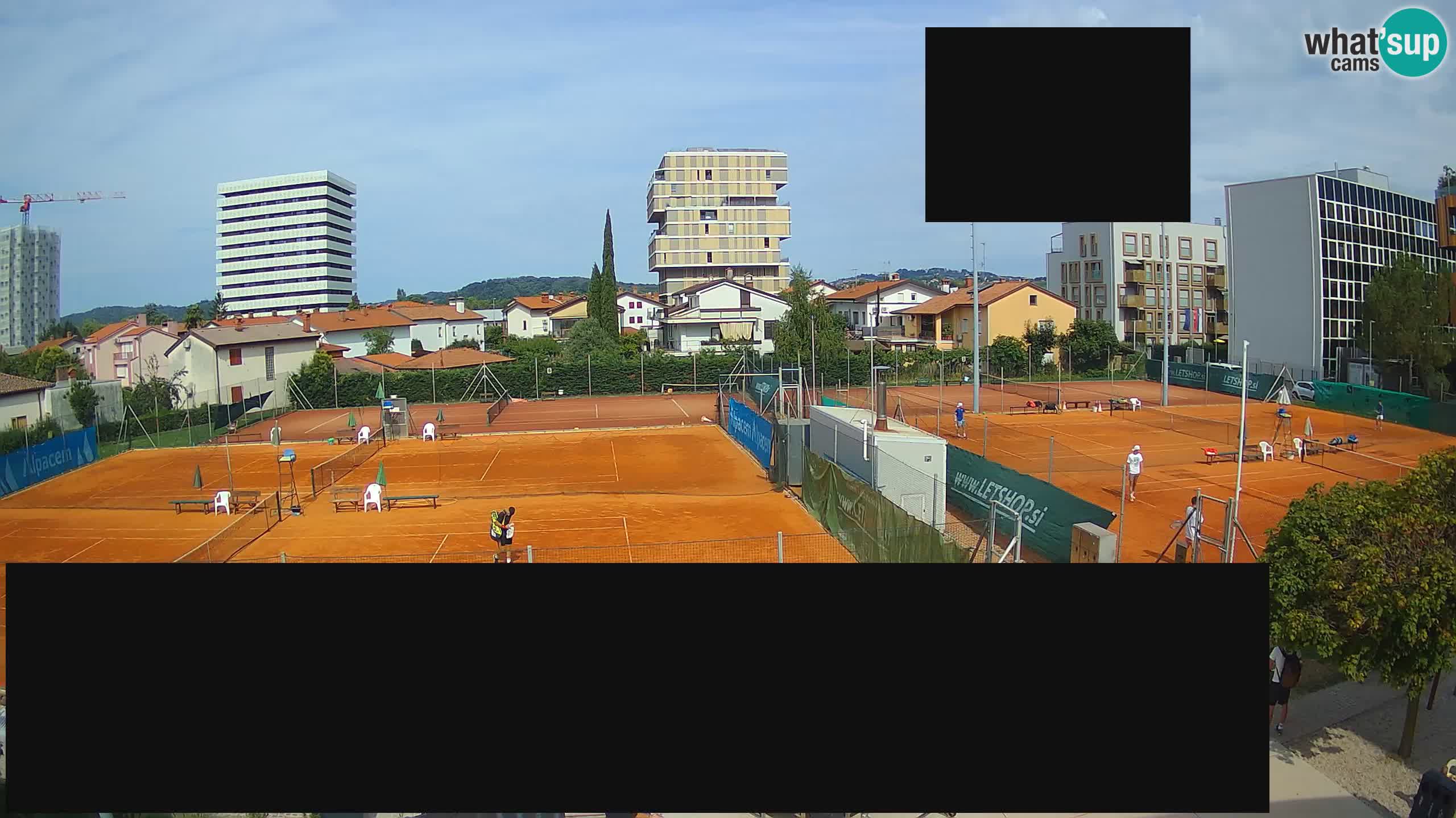 Live webcam Tennis Club in Nova Gorica