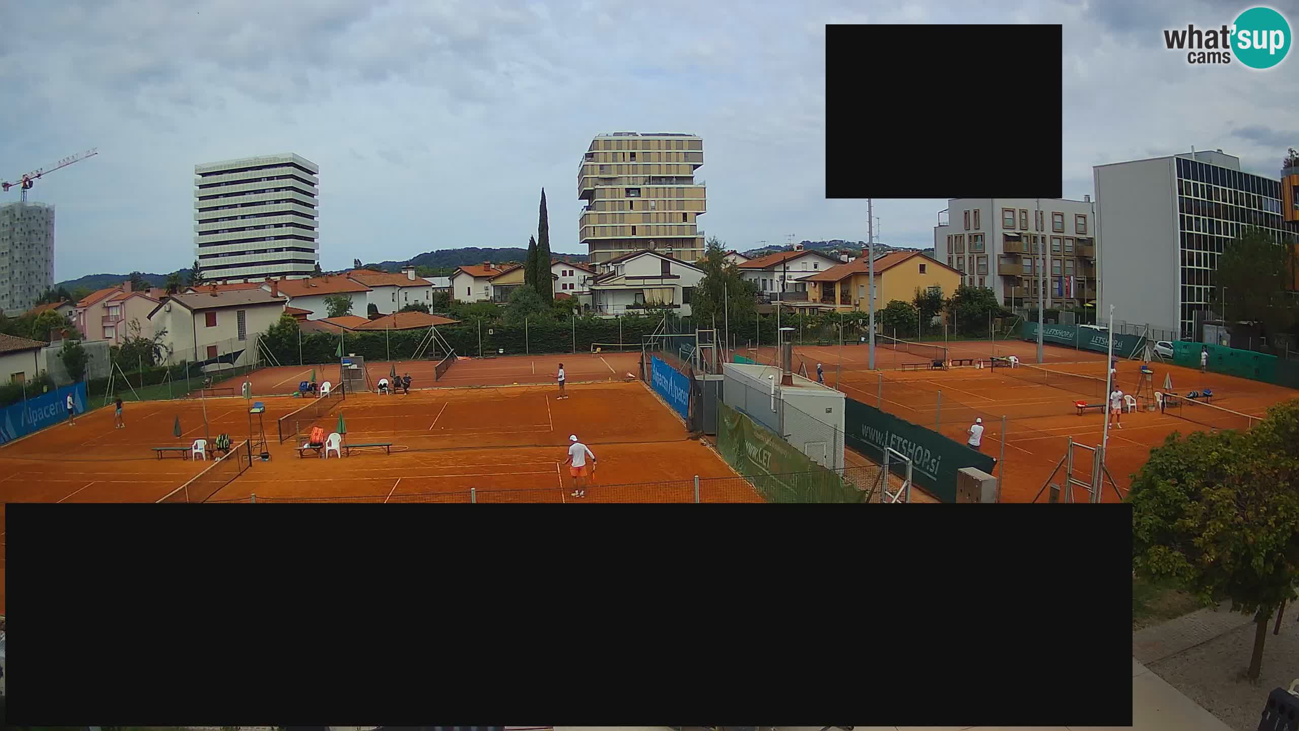 Live webcam Tennis Club in Nova Gorica