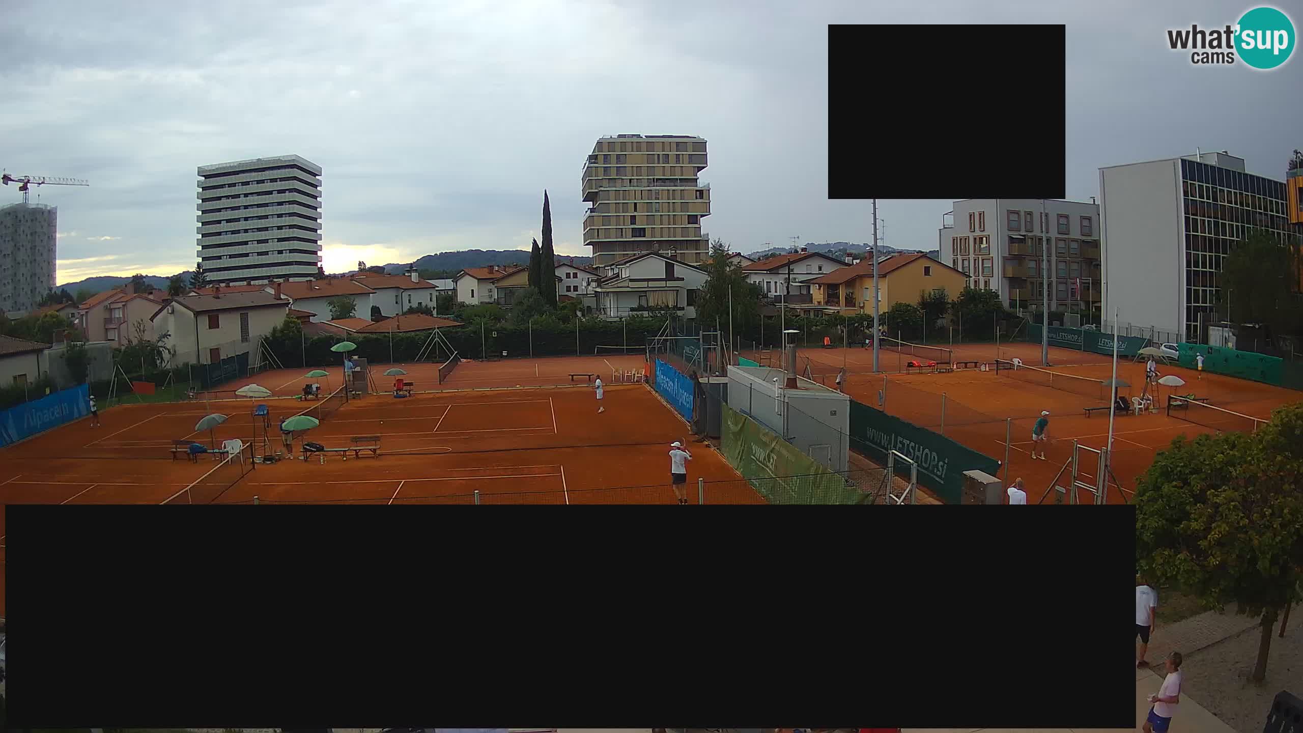 Live webcam Tennis Club in Nova Gorica