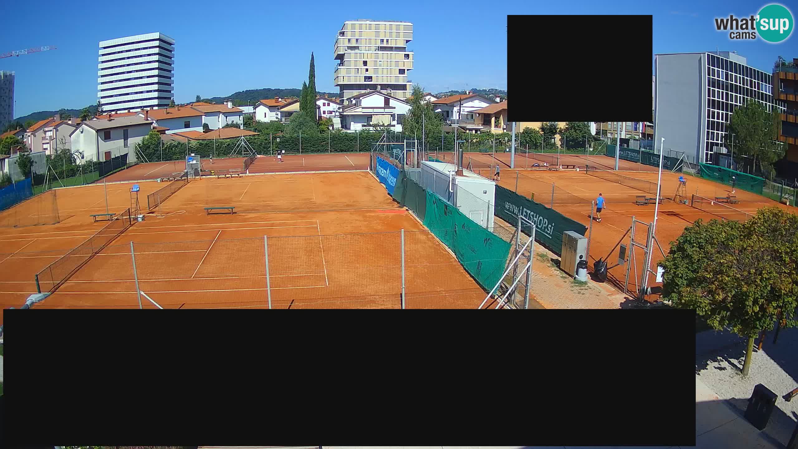 Live webcam Tennis Club in Nova Gorica