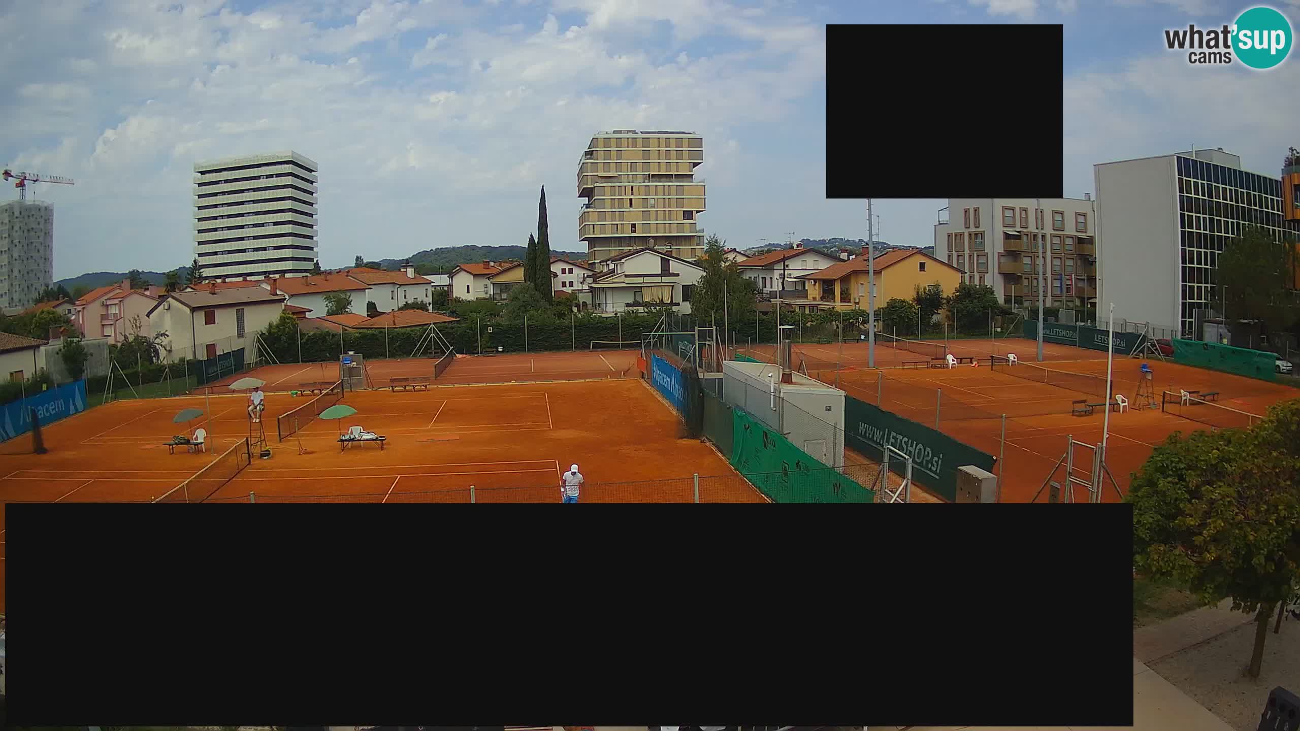 Live webcam Tennis Club in Nova Gorica