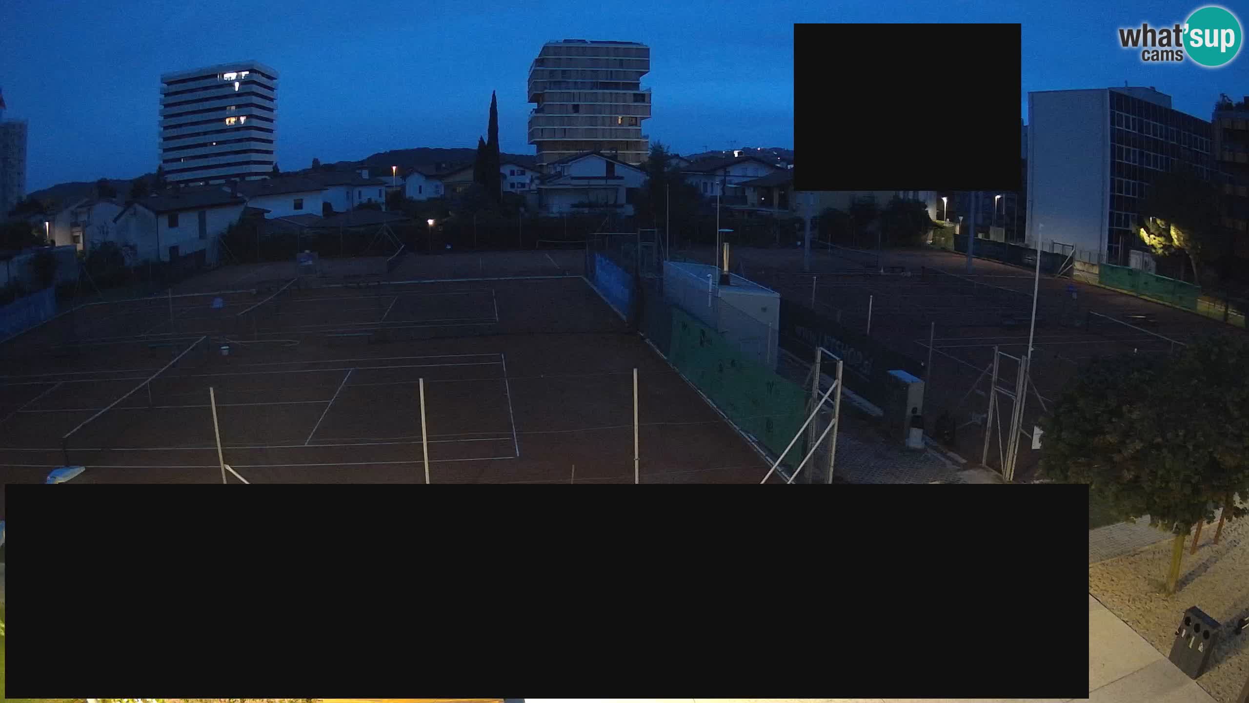 Live webcam Tennis Club in Nova Gorica