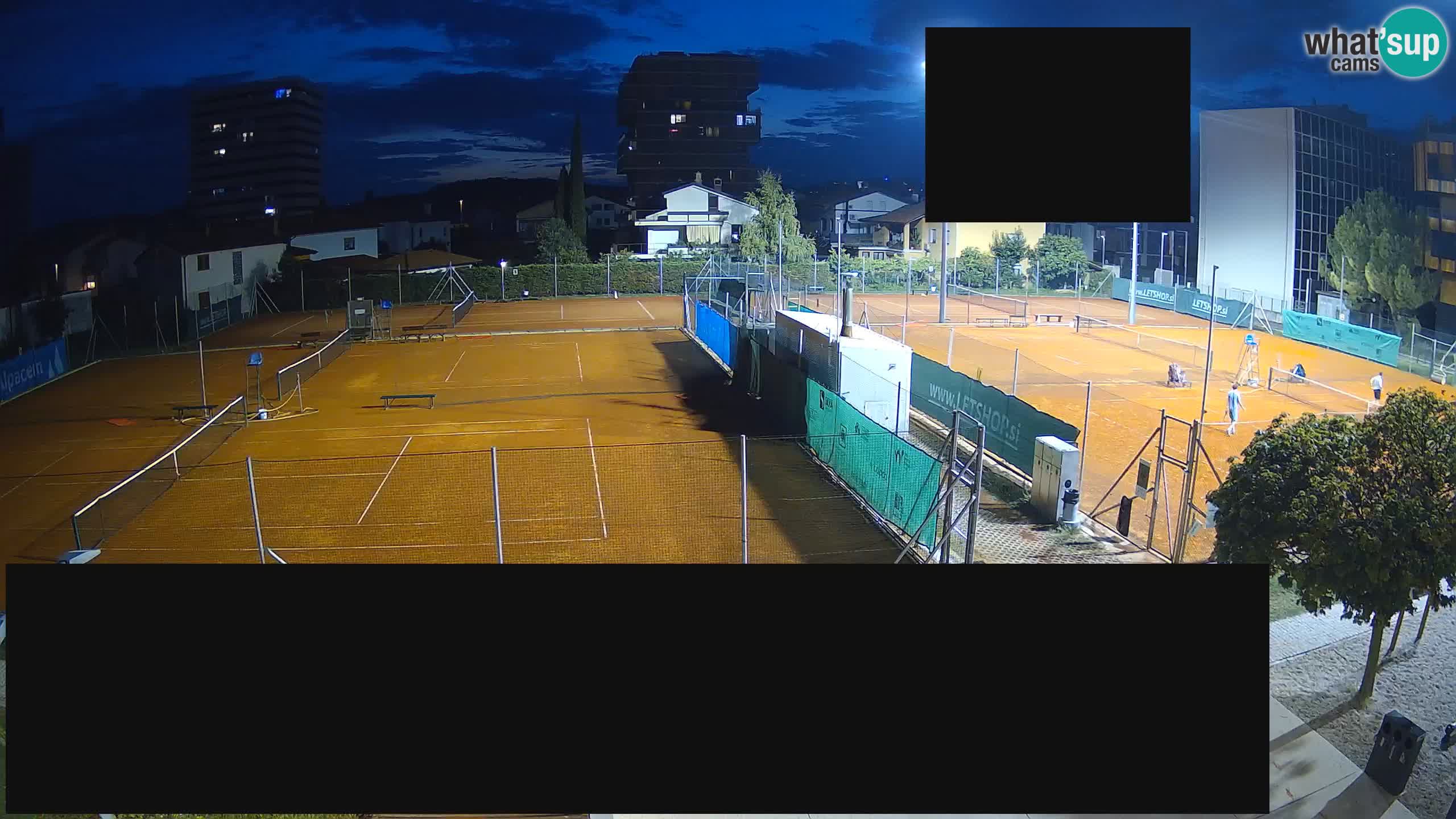 Web kamera Tenis klub Nova Gorica – Slovenia
