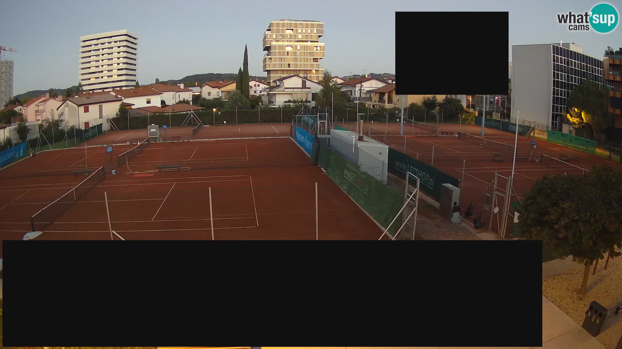 Live webcam Tennis Club in Nova Gorica