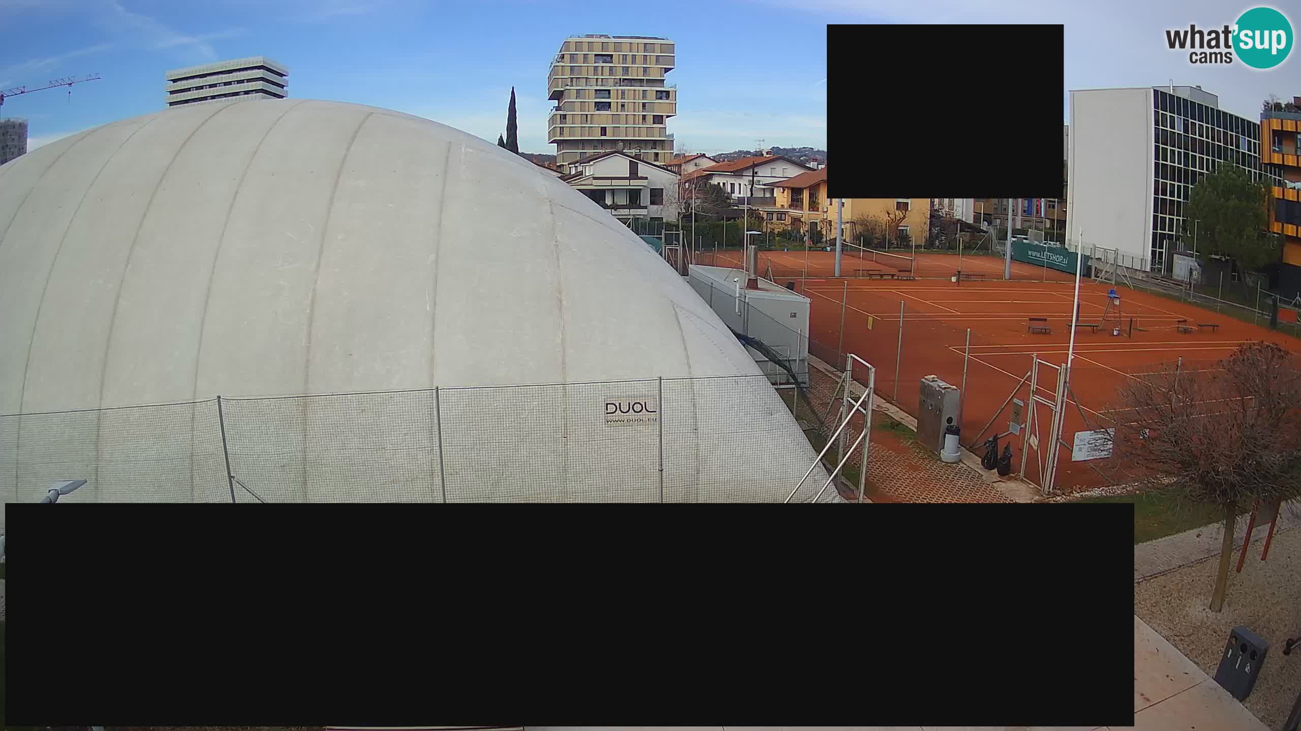 Spletna kamera Teniški klub Nova Gorica