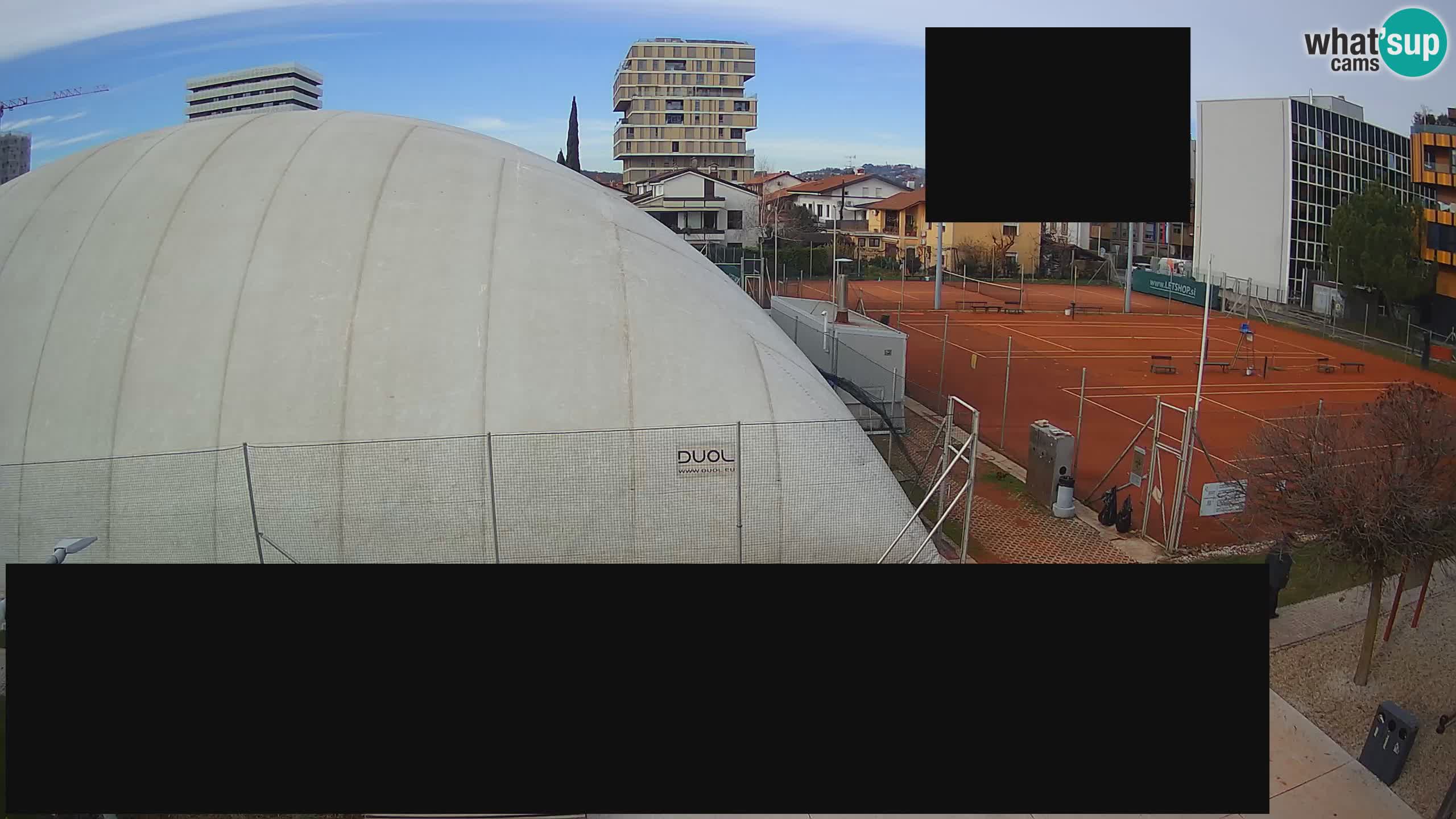 Live webcam Tennis Club in Nova Gorica
