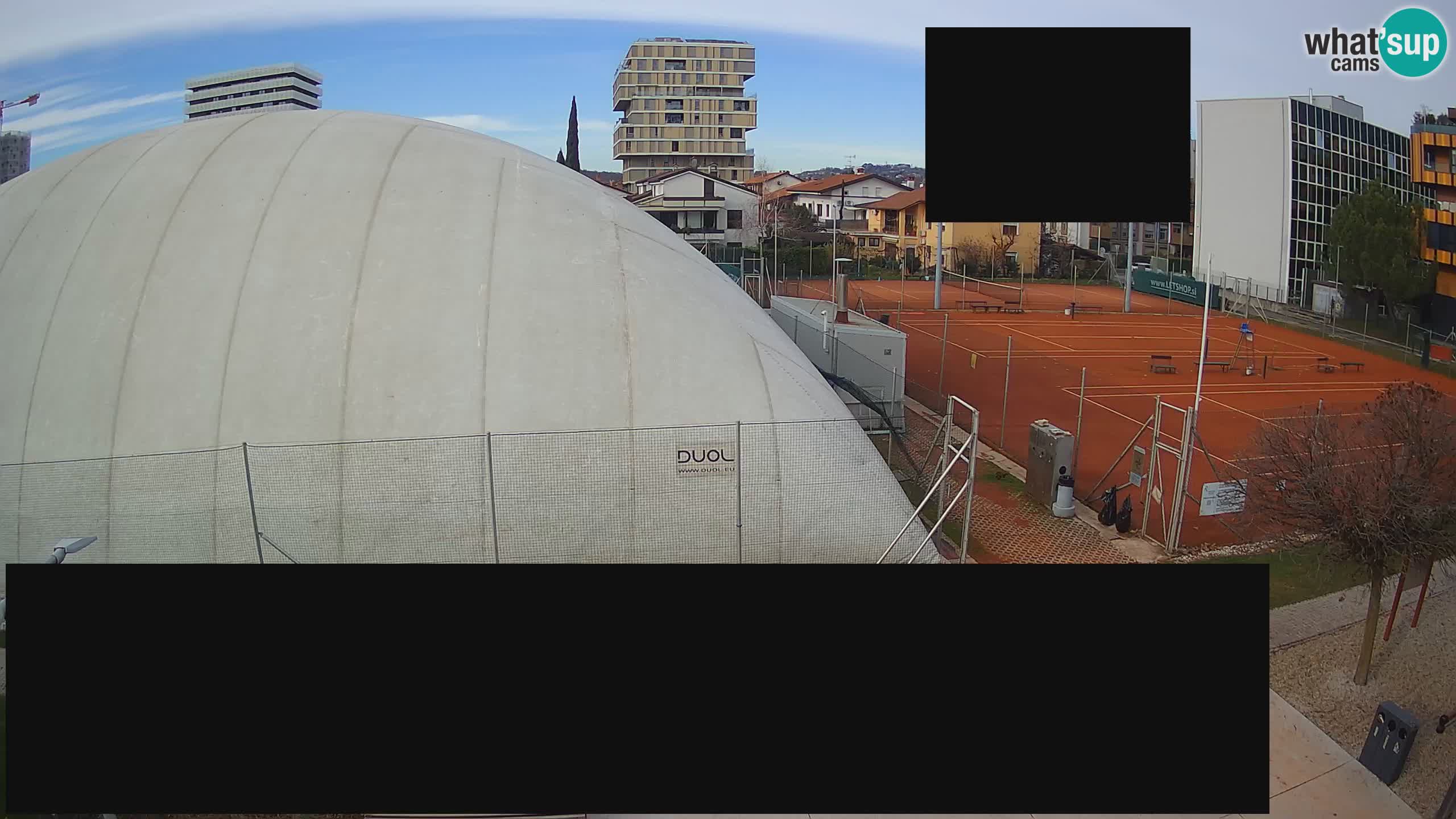 Web kamera Tenis klub Nova Gorica – Slovenia