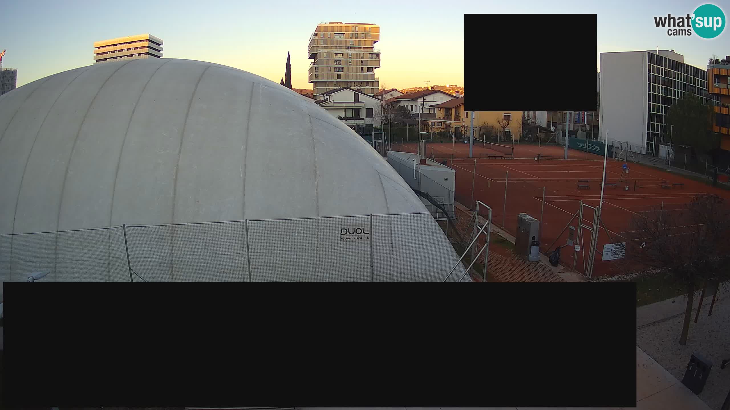 Live webcam Tennis Club in Nova Gorica