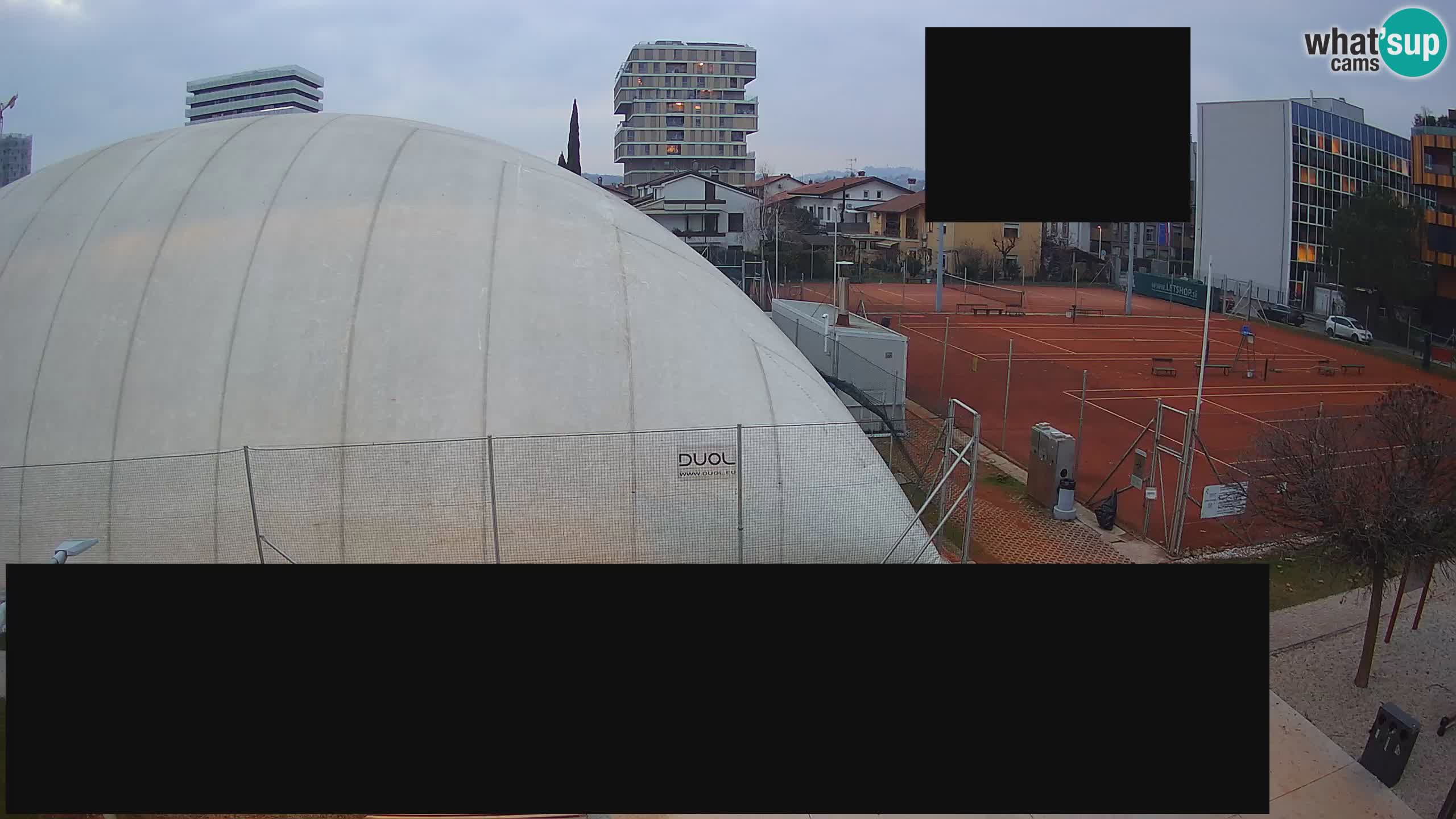 Live webcam ﻿Tennis Club Nova Gorica