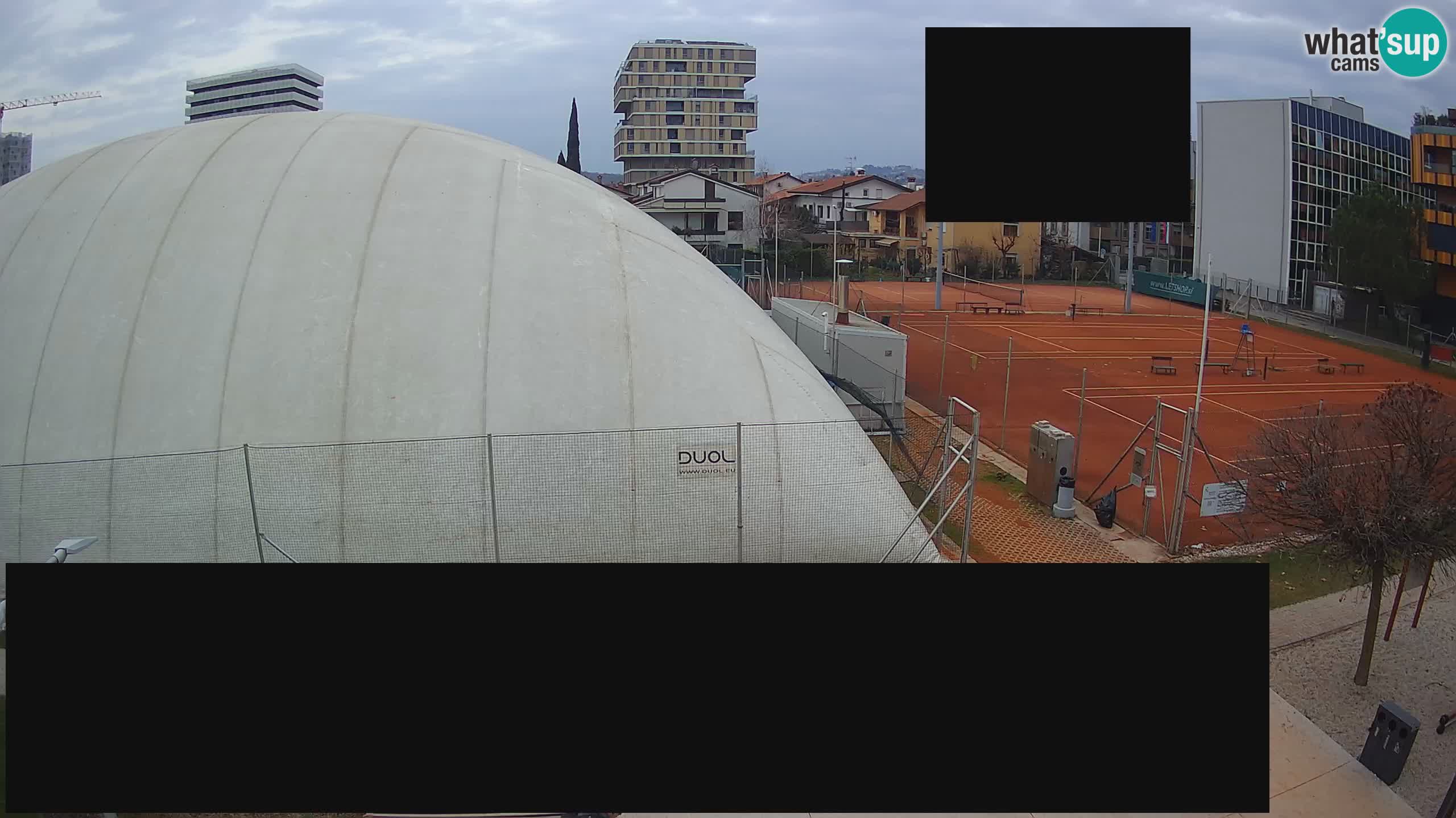 Live webcam Tennis Club in Nova Gorica
