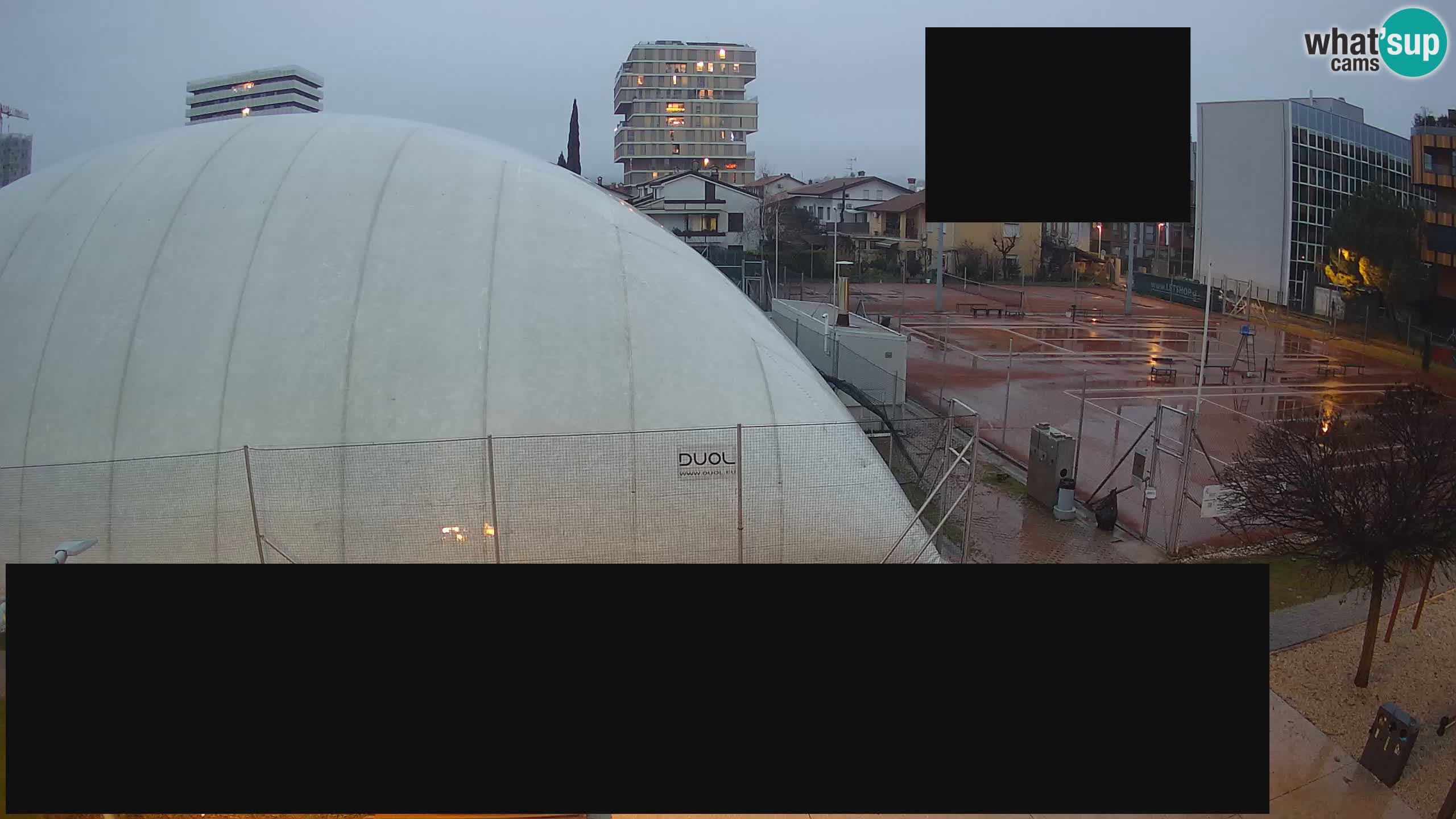 Live webcam ﻿Tennis Club Nova Gorica