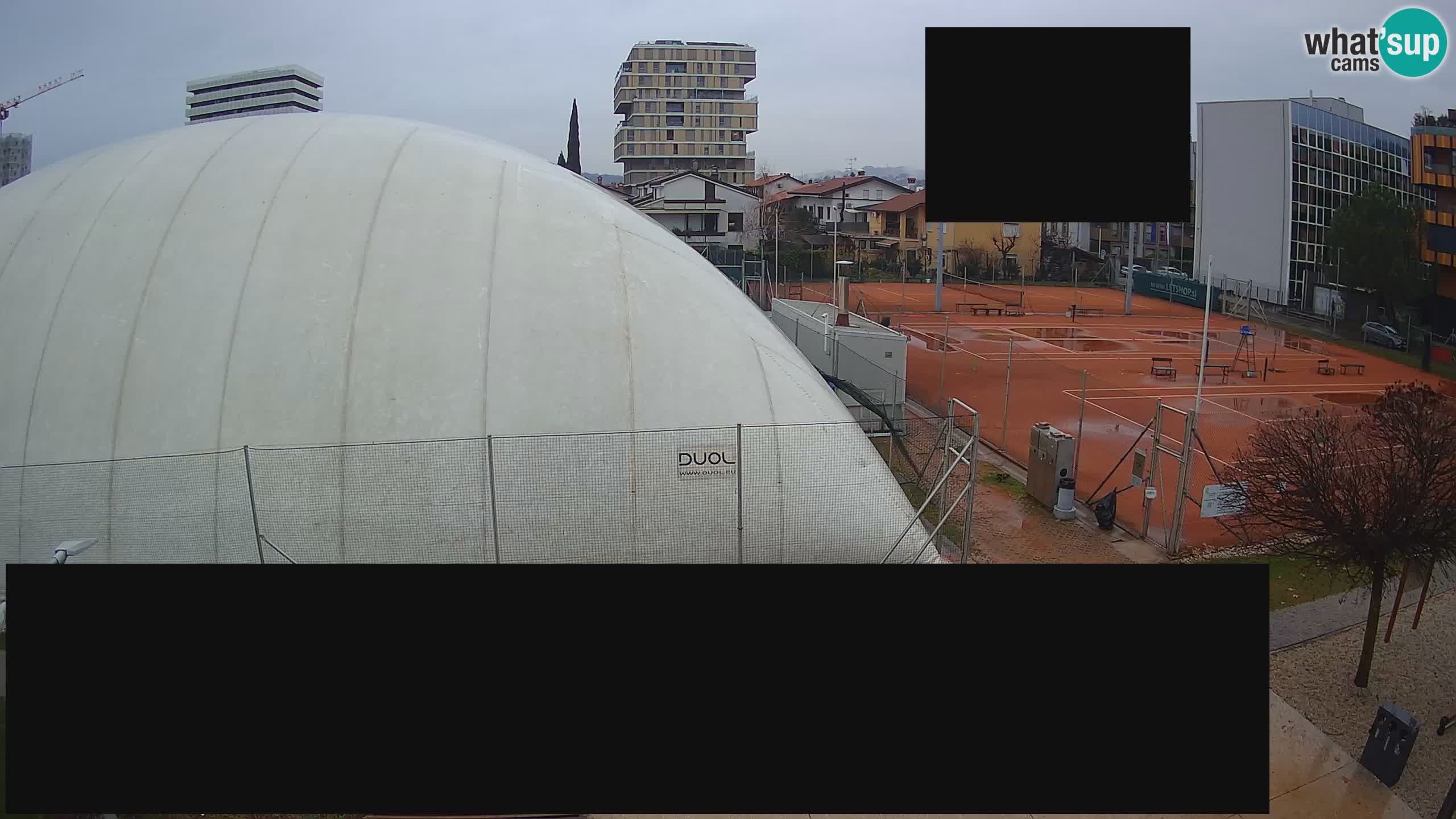 Live webcam Tennis Club in Nova Gorica