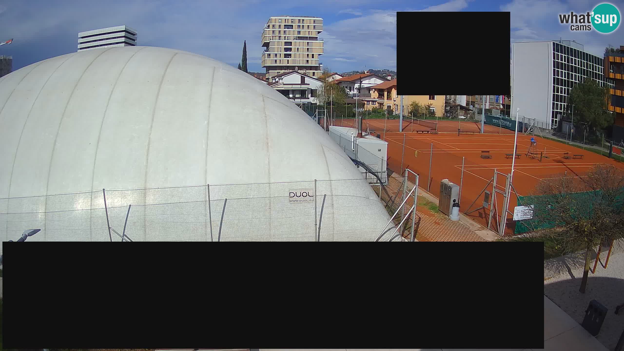 Spletna kamera Teniški klub Nova Gorica