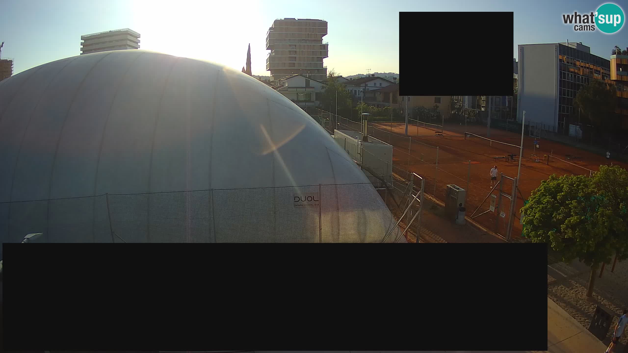 Live webcam Tennis Club in Nova Gorica