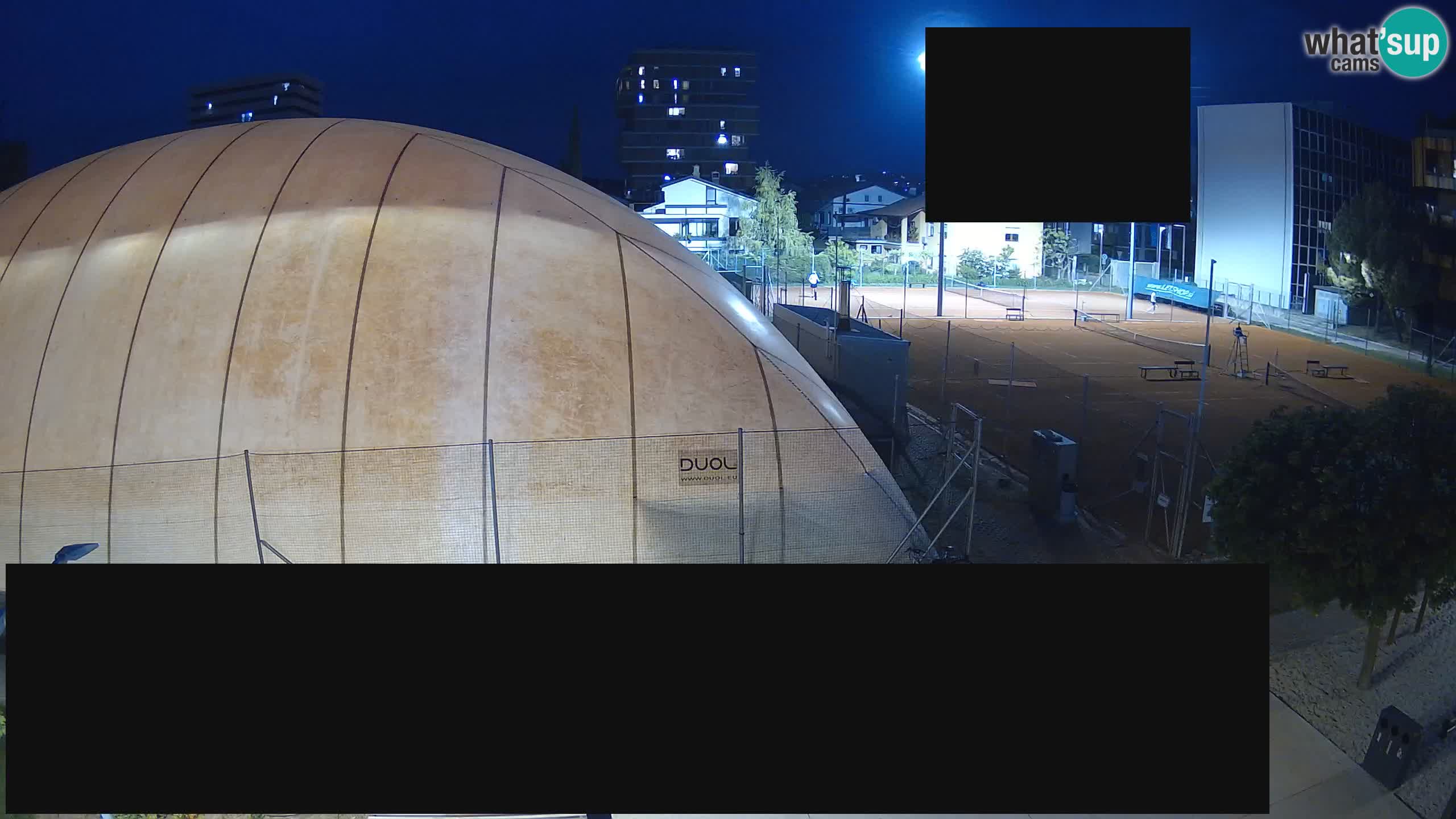 Live webcam ﻿Tennis Club Nova Gorica