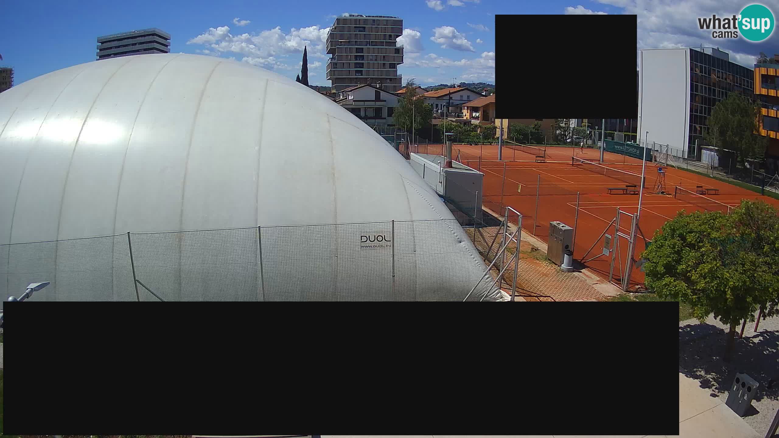 Live webcam ﻿Tennis Club Nova Gorica