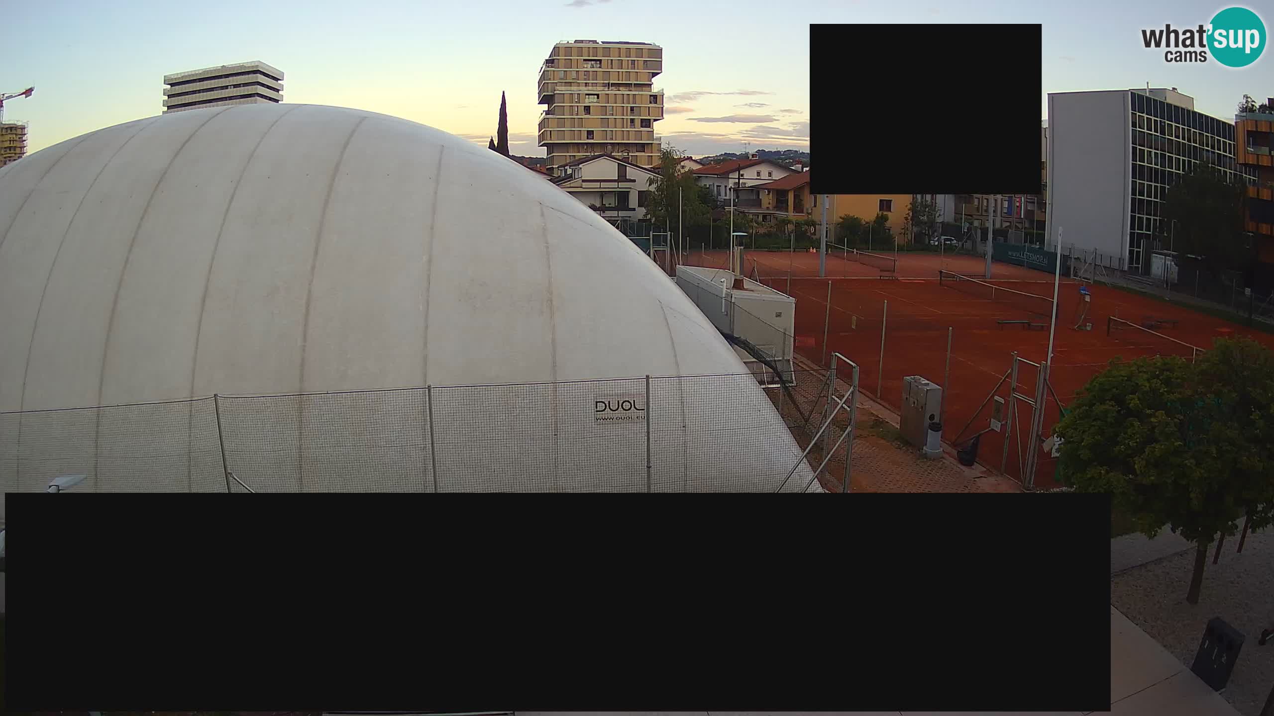 Live webcam Tennis Club in Nova Gorica
