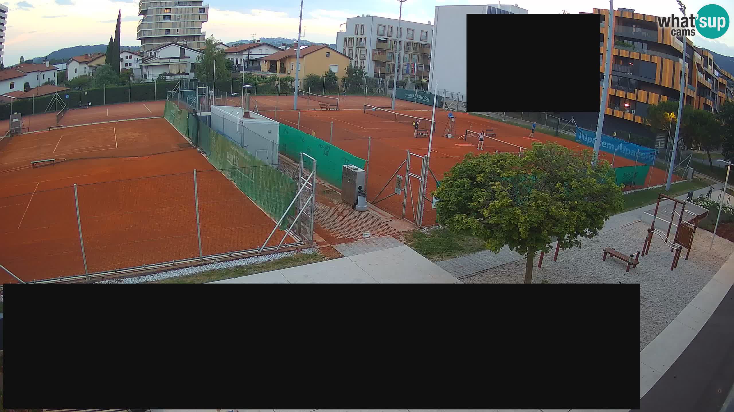 Live webcam Tennis Club in Nova Gorica