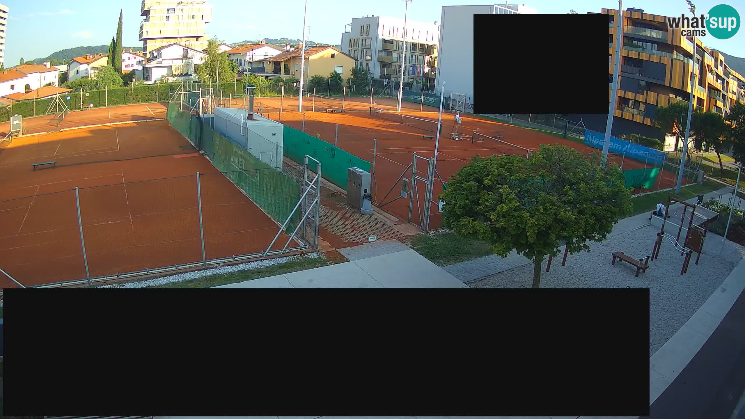 Spletna kamera Teniški klub Nova Gorica