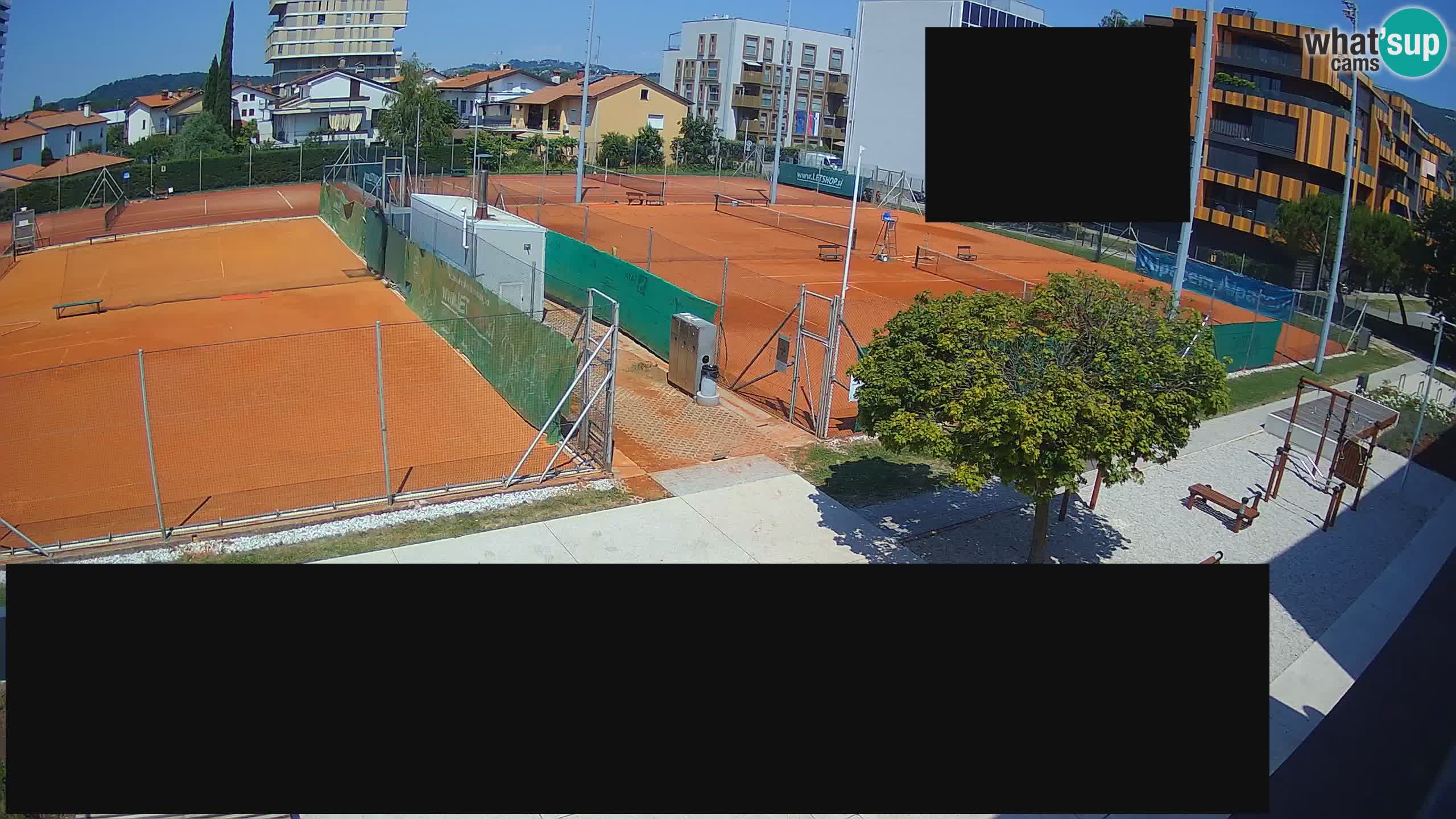 Web kamera Tenis klub Nova Gorica – Slovenia