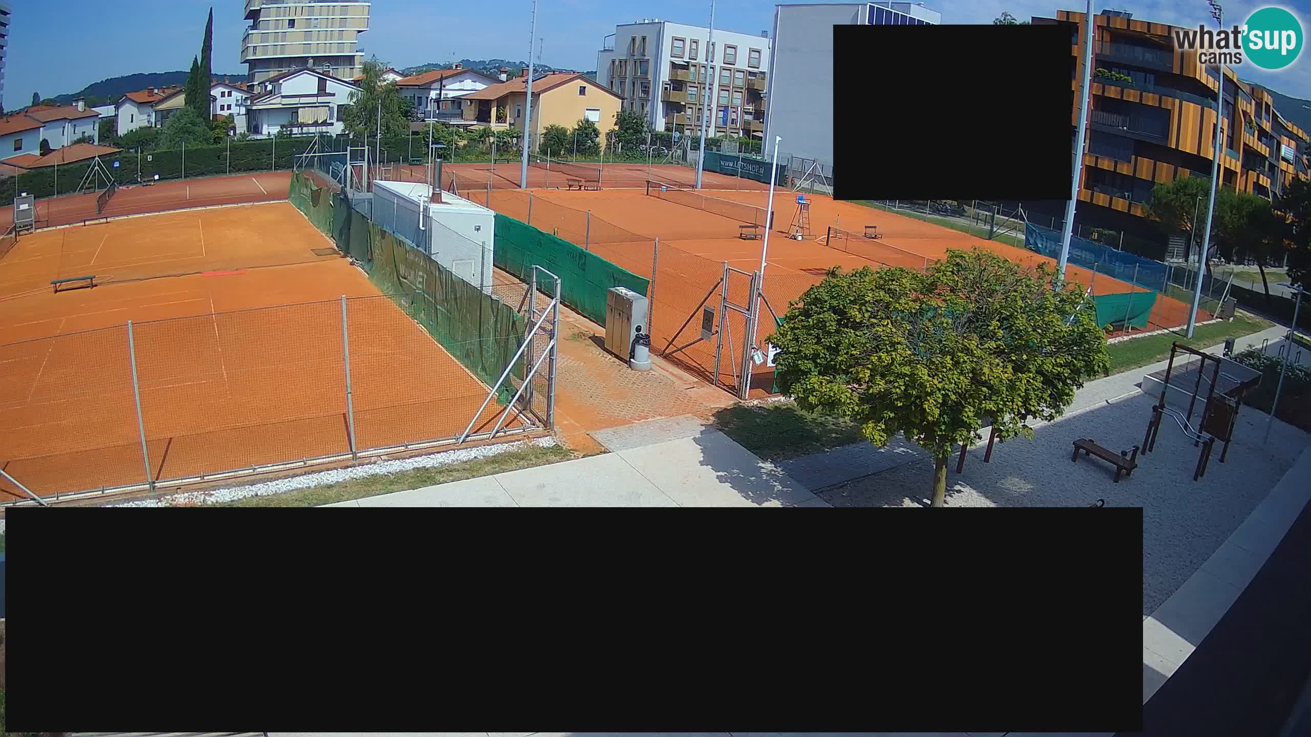 Live webcam ﻿Tennis Club Nova Gorica