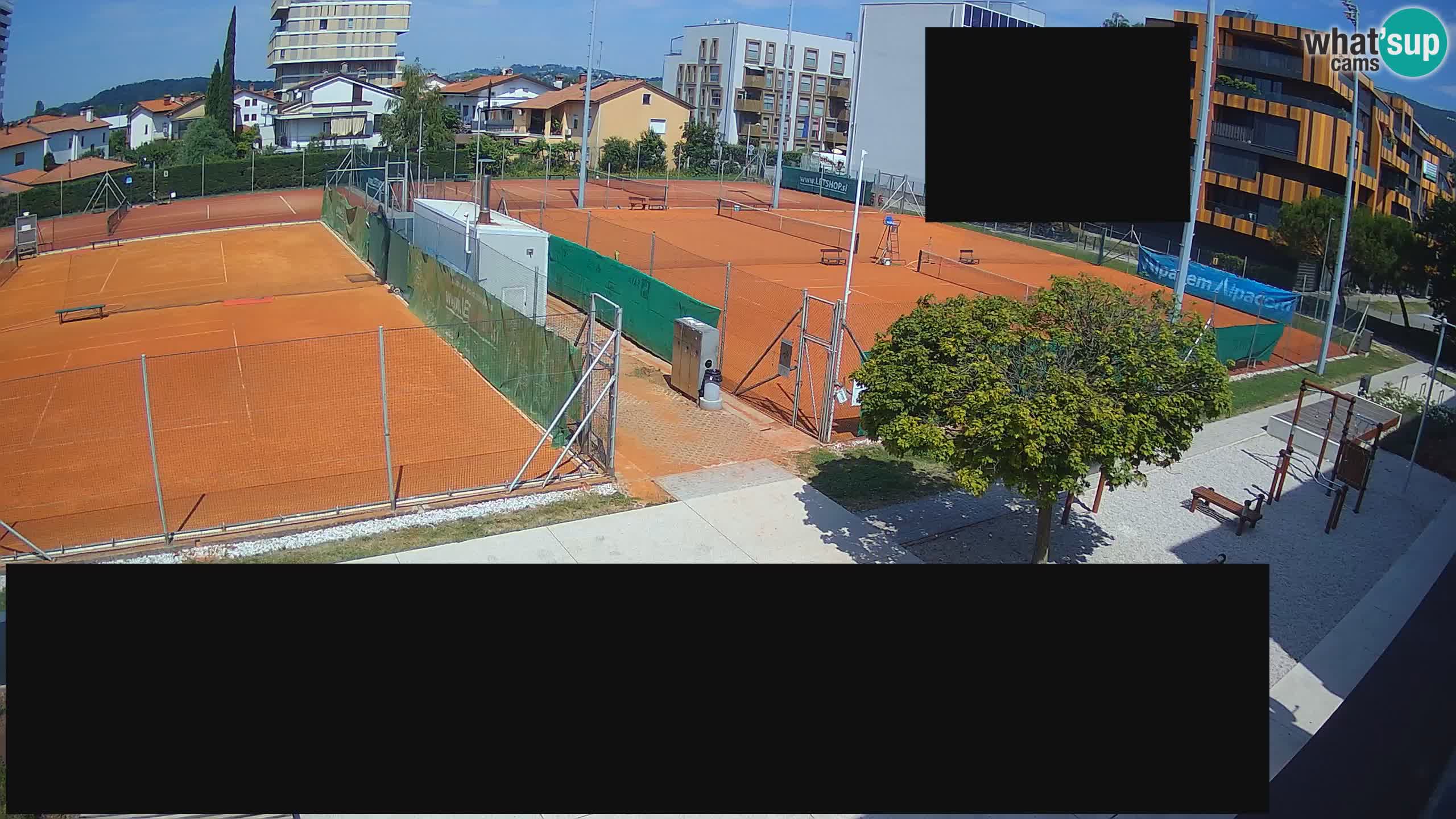 Live webcam Tennis Club in Nova Gorica